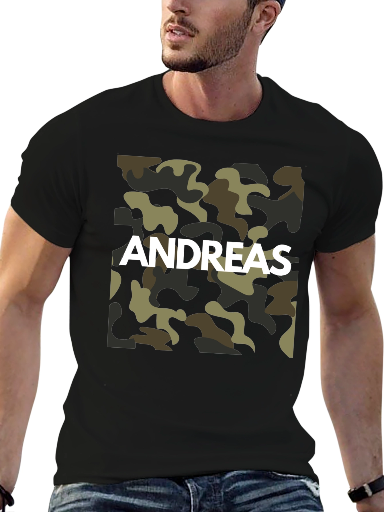 Andreas Camo T-Shirt - Personalized Style