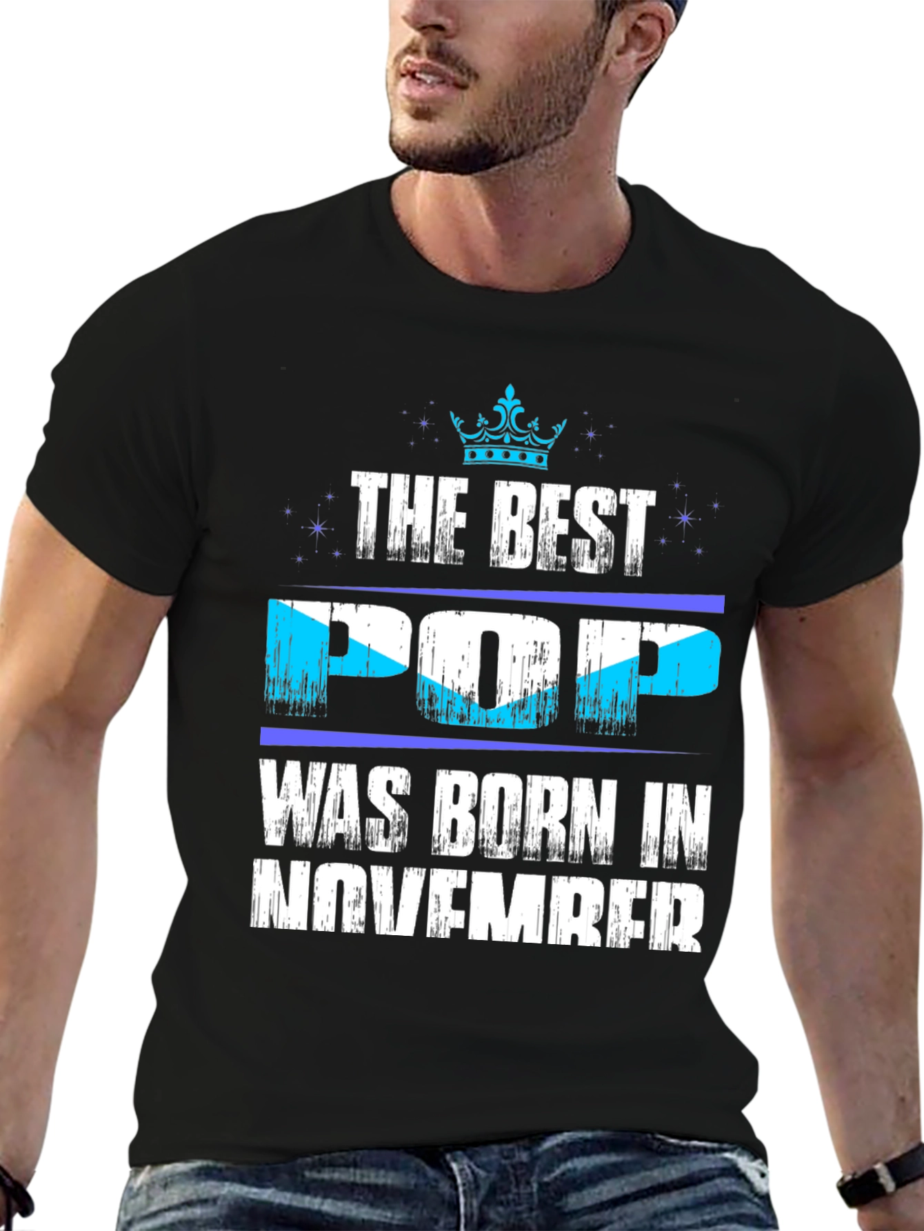 Best Pop Born in November T-Shirt