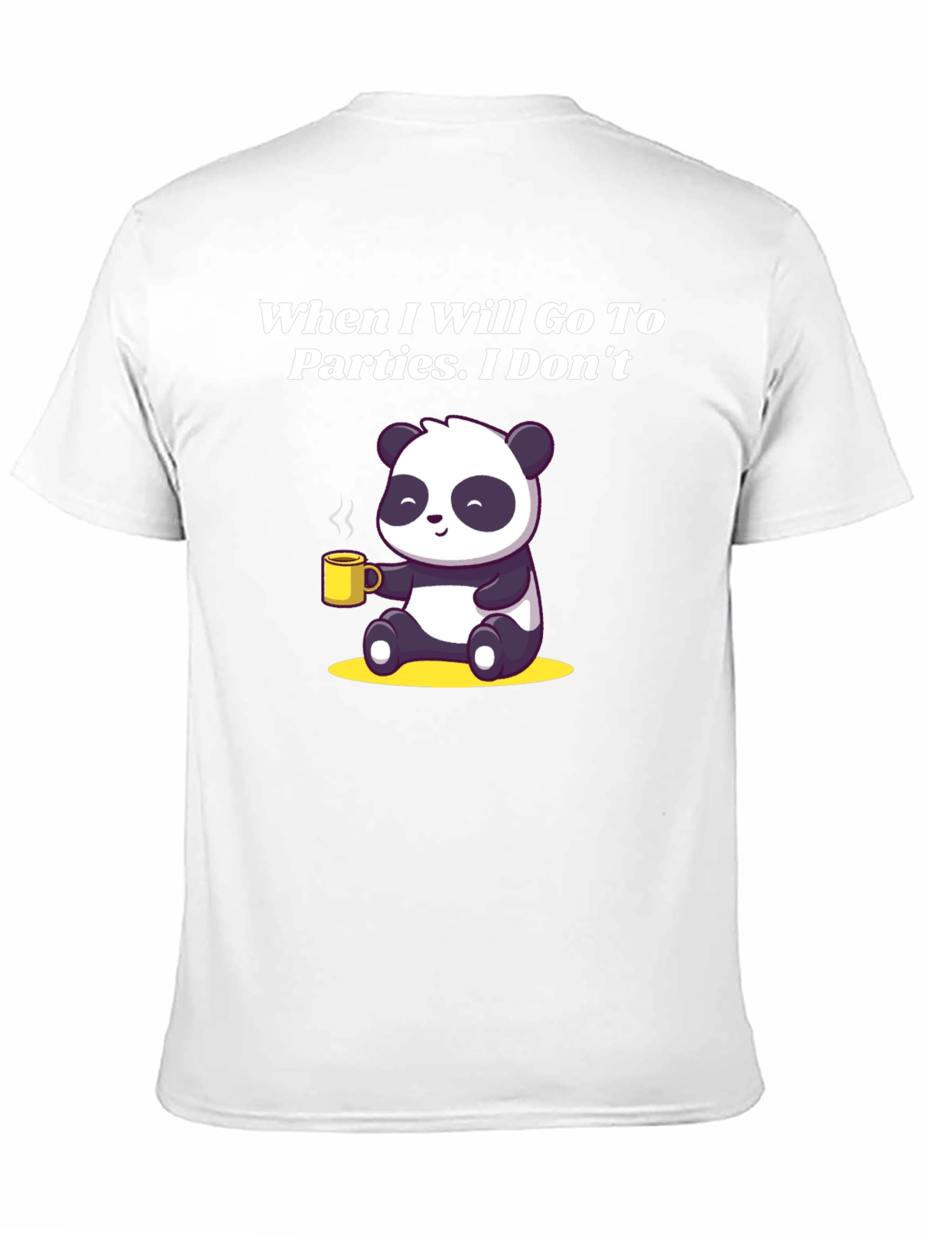 Introvert Panda Graphic Tee