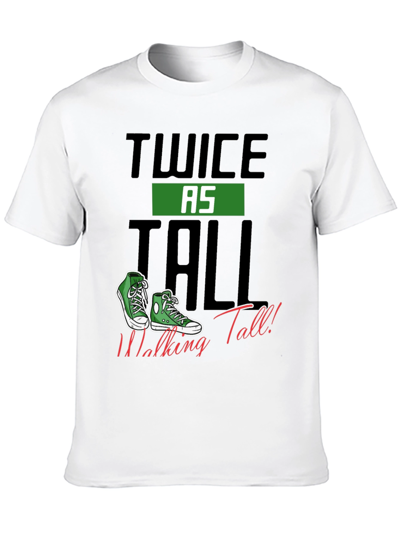 Twice As Tall Graphic Tee - Sneaker Lover Shirt
