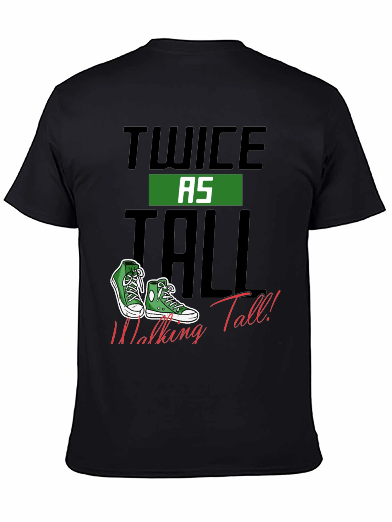 Twice As Tall Graphic Tee - Sneaker Lover Shirt