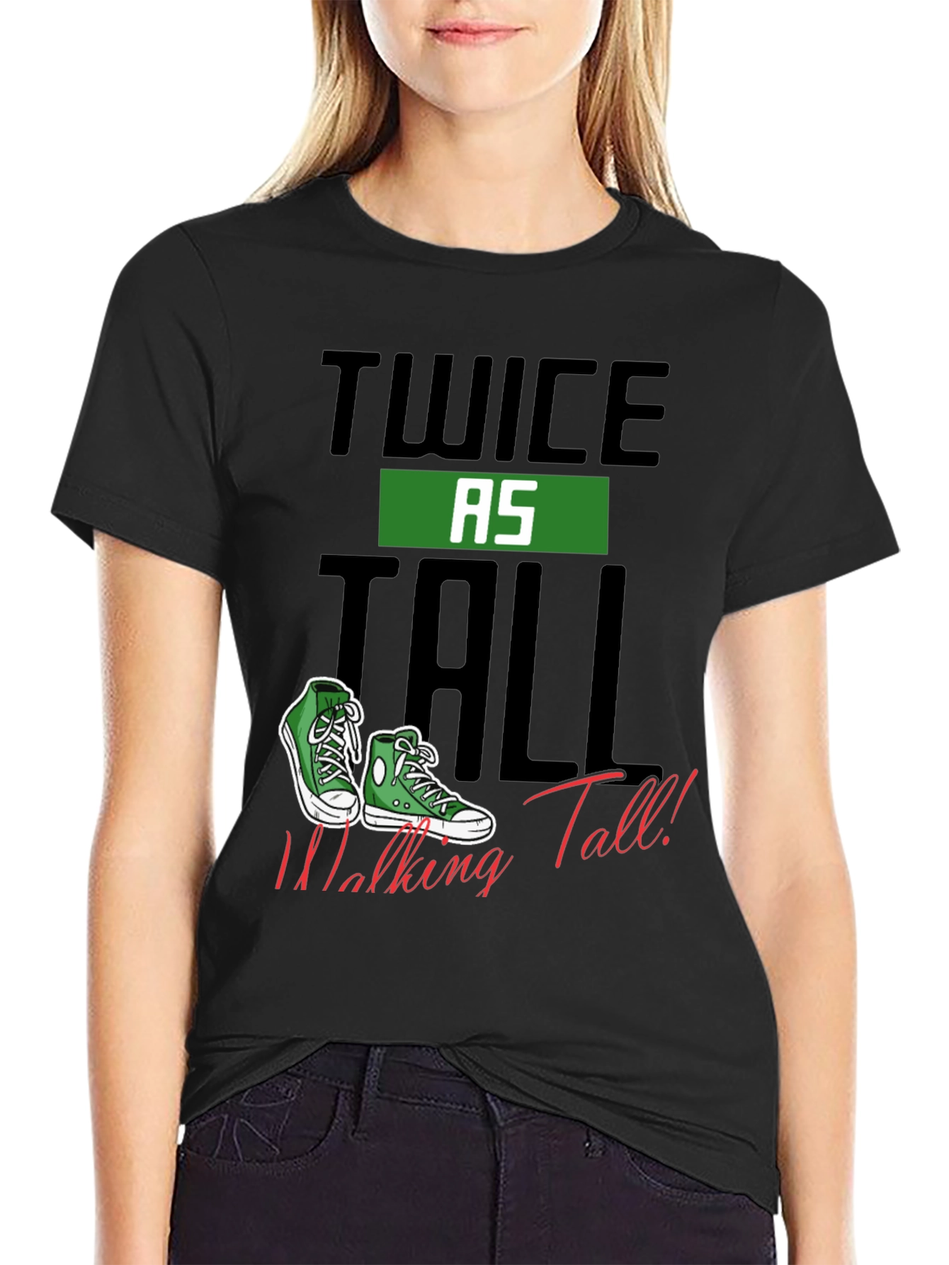 Twice As Tall Graphic Tee - Sneaker Lover Shirt