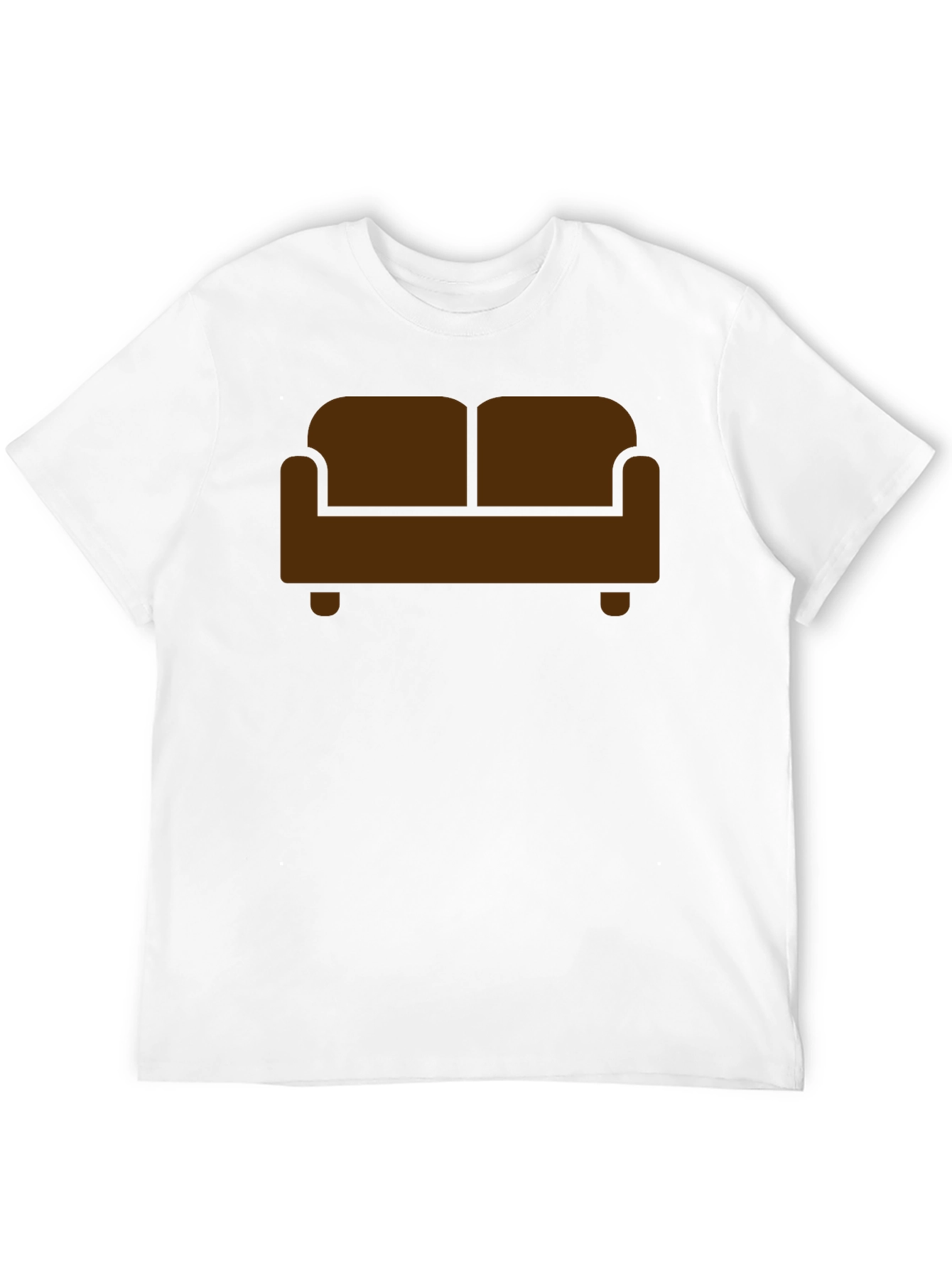 Couch Potato Black Graphic T-Shirt