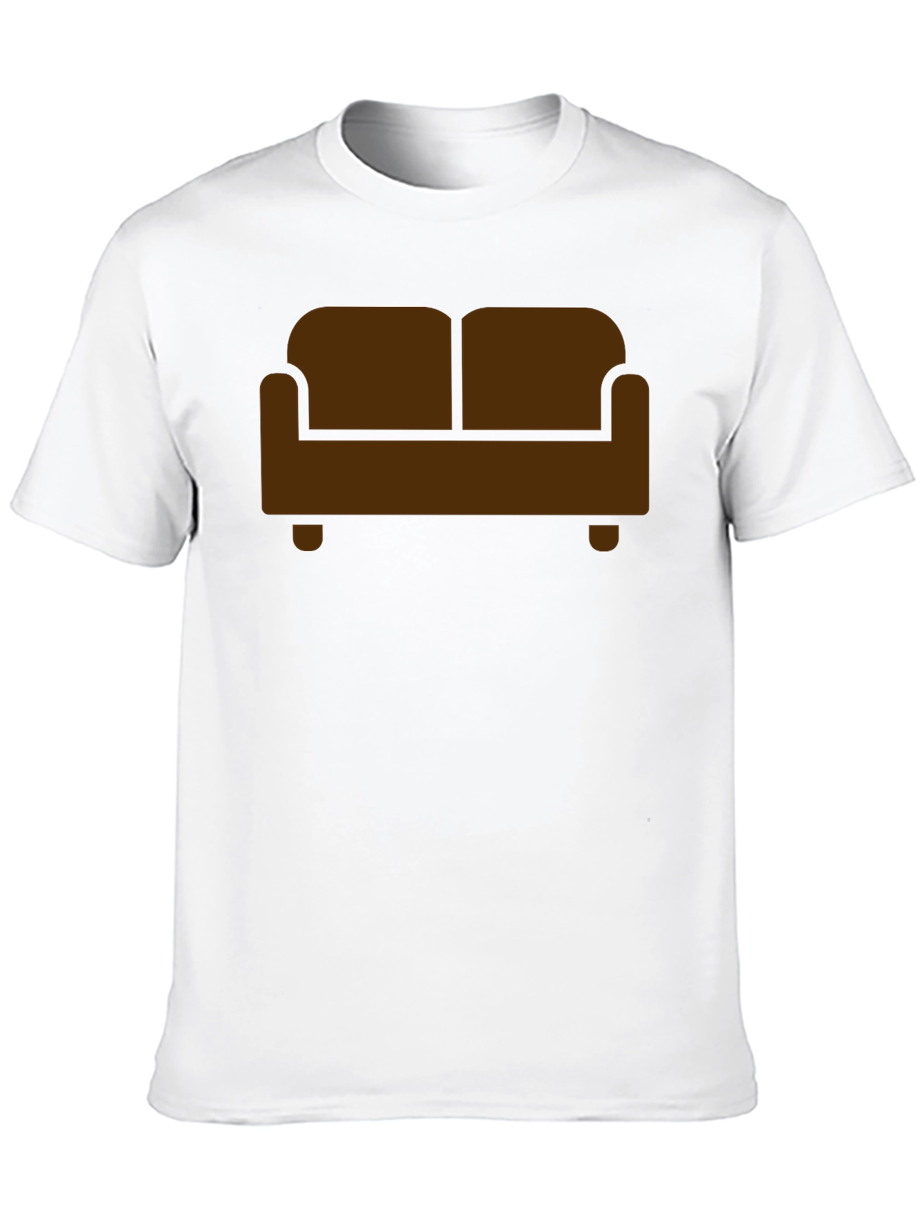 Couch Potato Black Graphic T-Shirt
