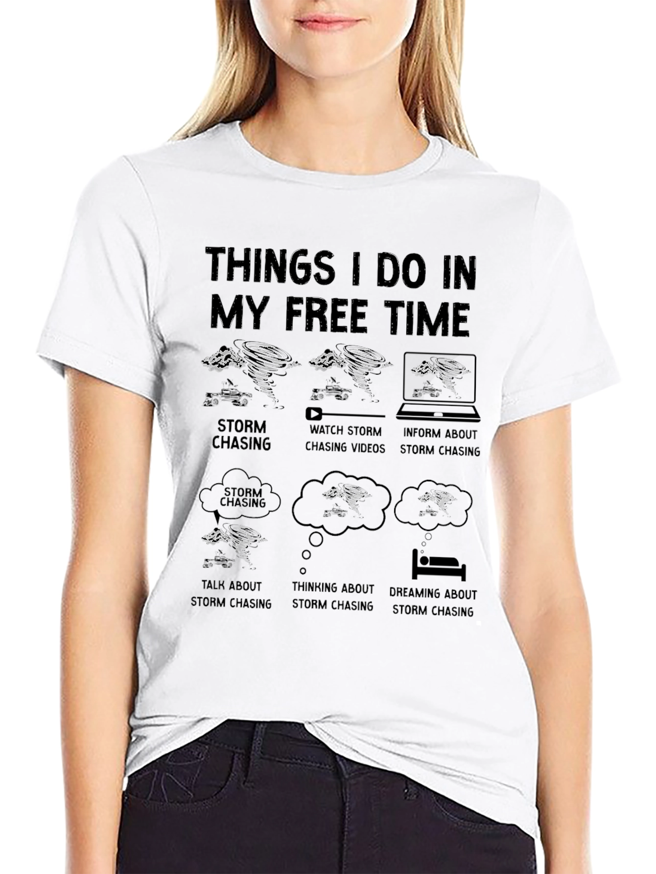 Storm Chasing Free Time T-Shirt