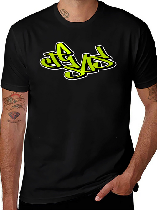 Cool Graphic Tee - Street Style Graffiti Design