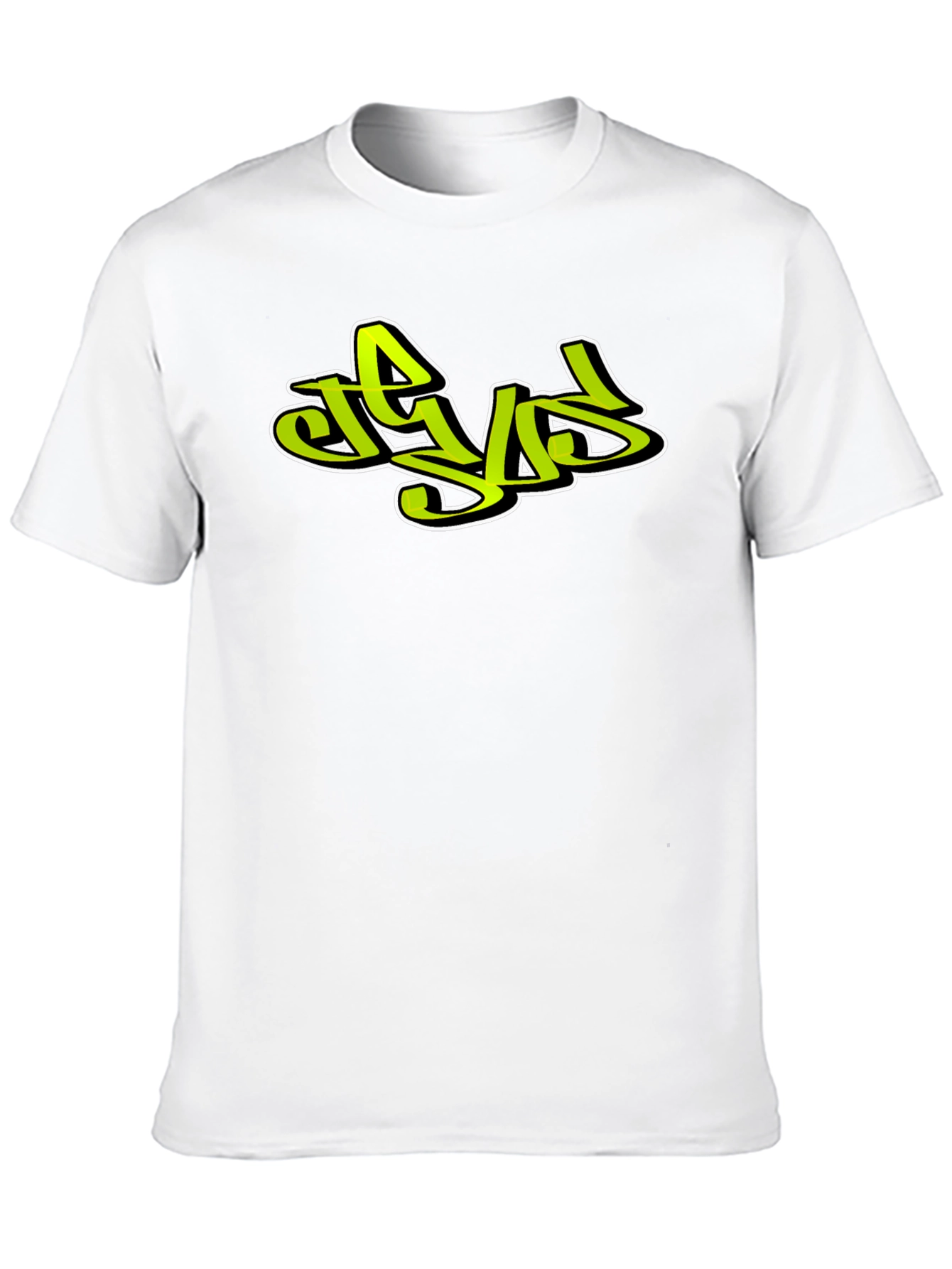 Cool Graphic Tee - Street Style Graffiti Design