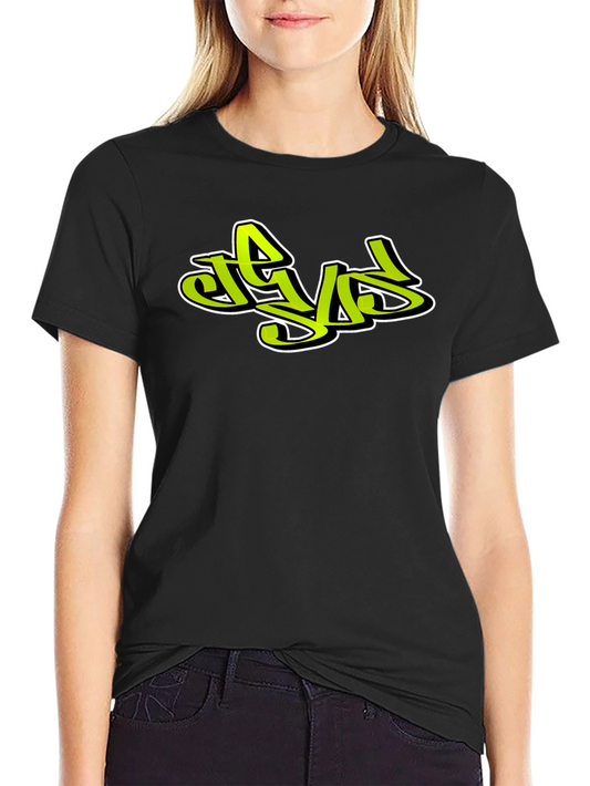 Cool Graphic Tee - Street Style Graffiti Design