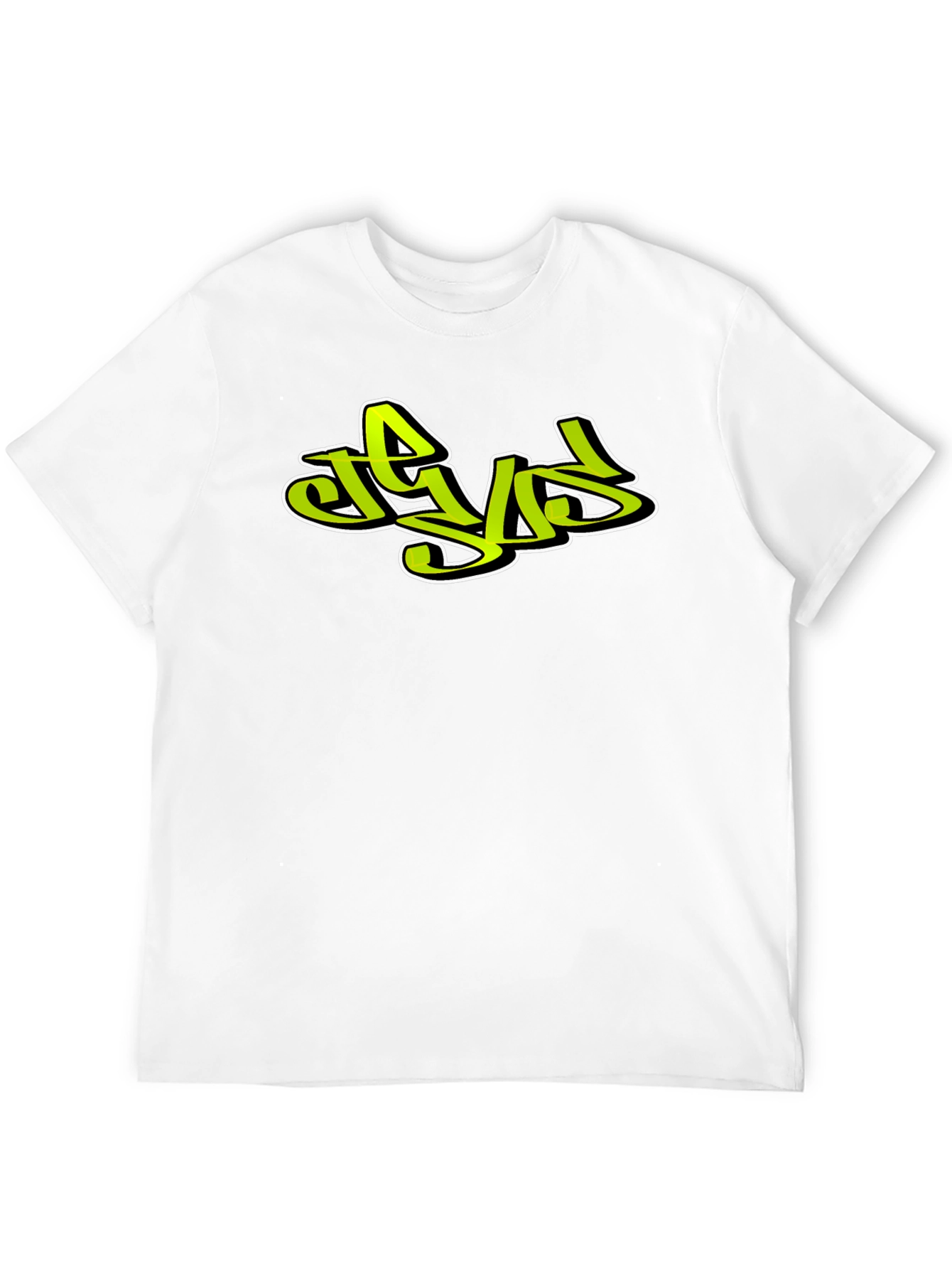 Cool Graphic Tee - Street Style Graffiti Design