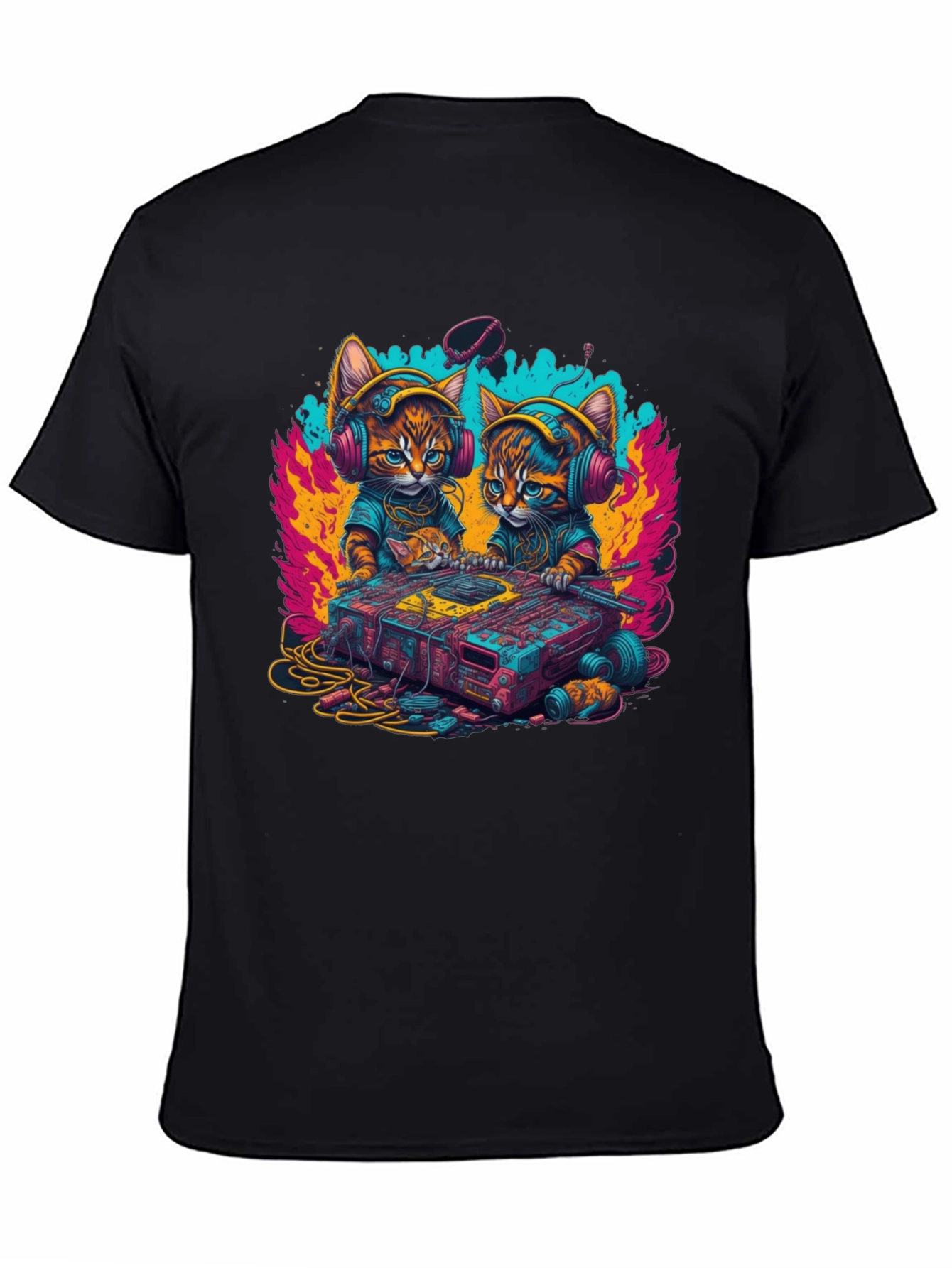 DJ Cat T-Shirt - Music Lover Tee