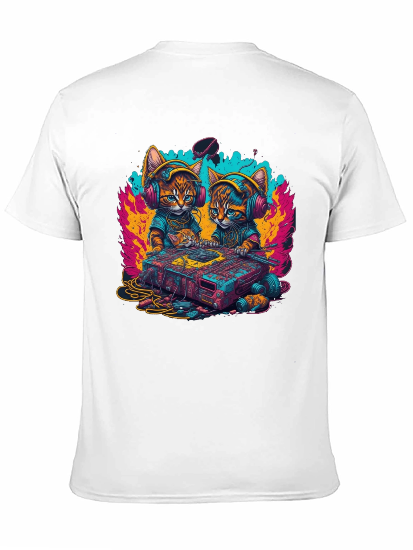 DJ Cat T-Shirt - Music Lover Tee