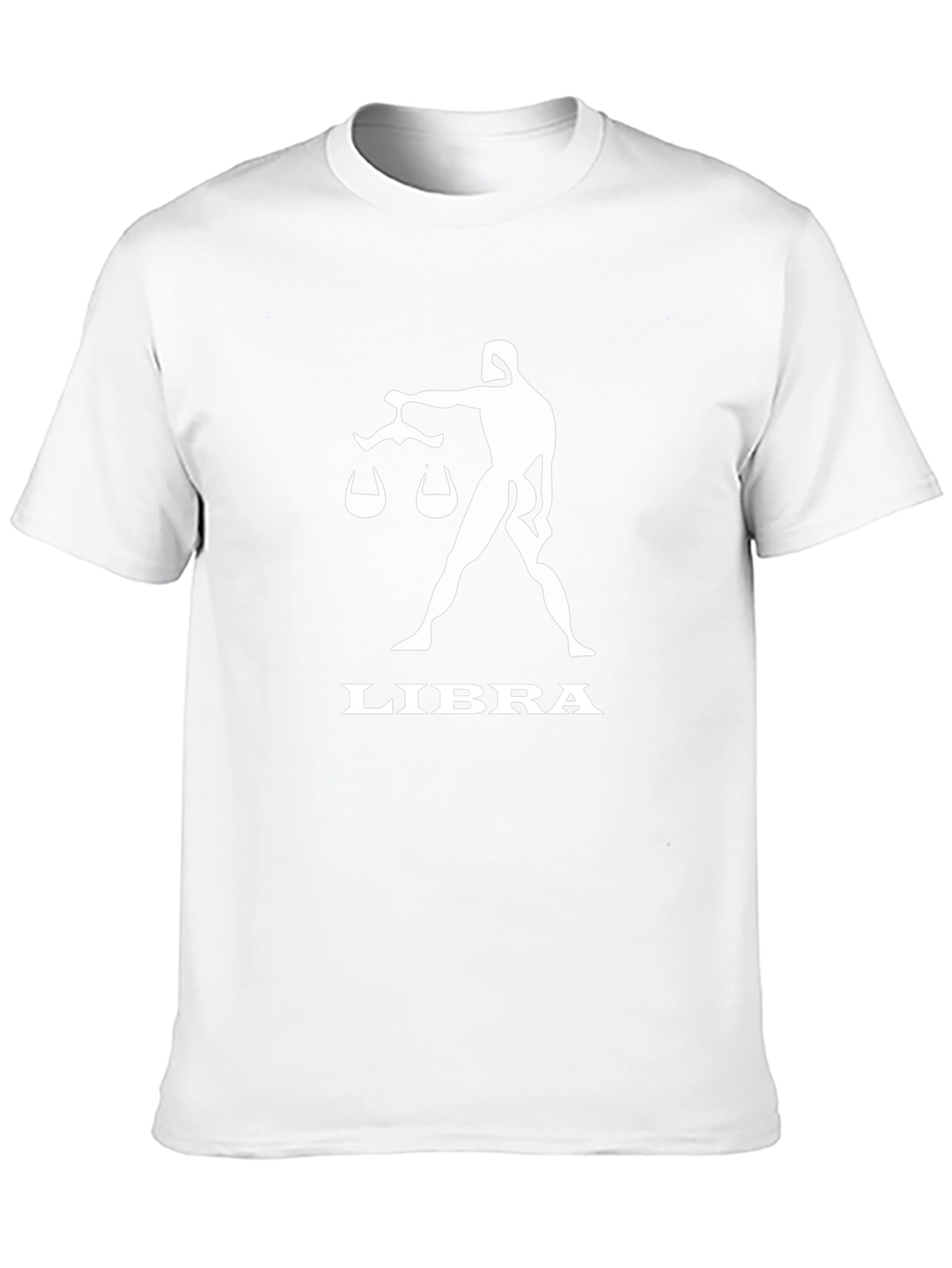 Libra Zodiac Sign T-Shirt - Black Graphic Tee