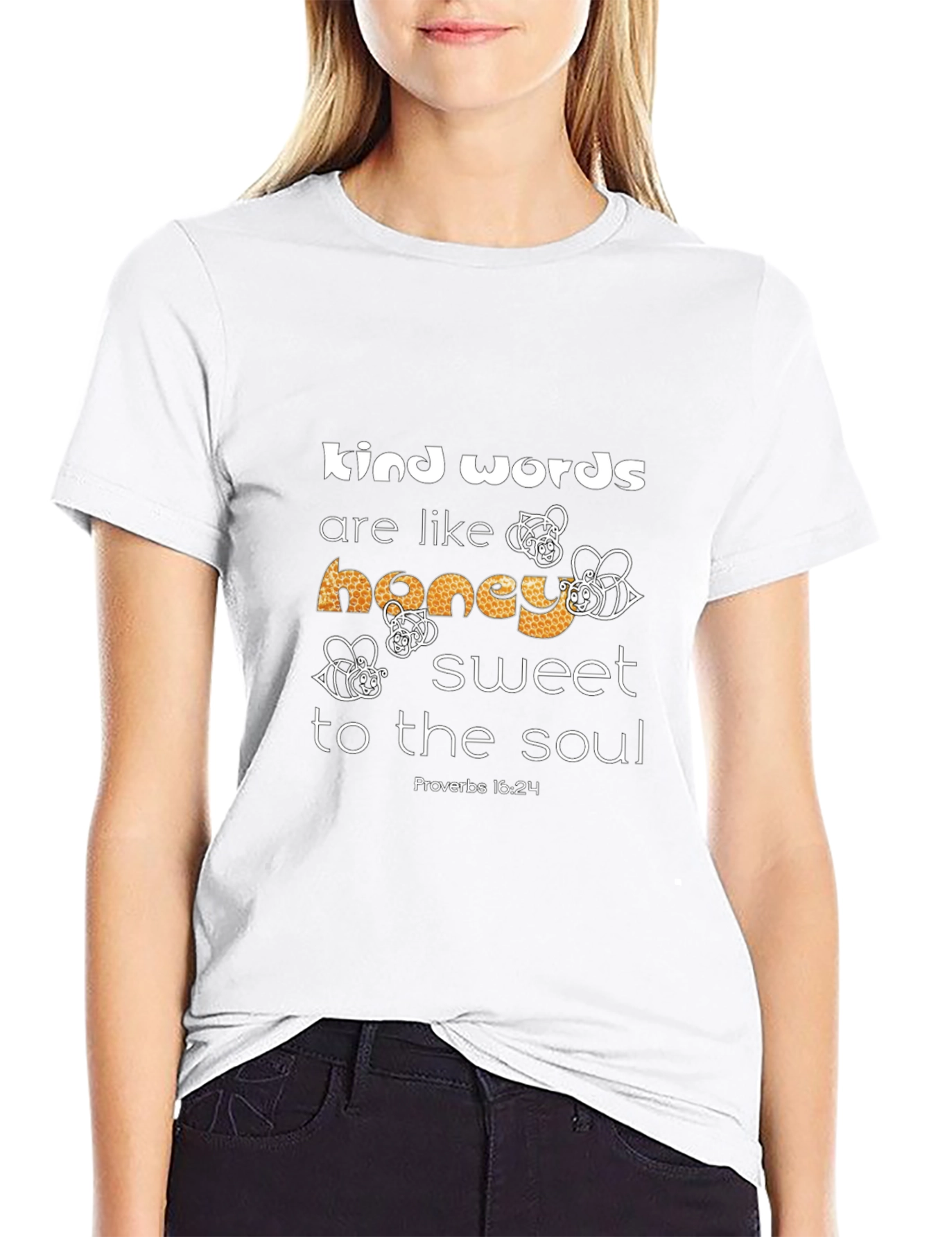 Kind Words Honey Bee Graphic T-Shirt
