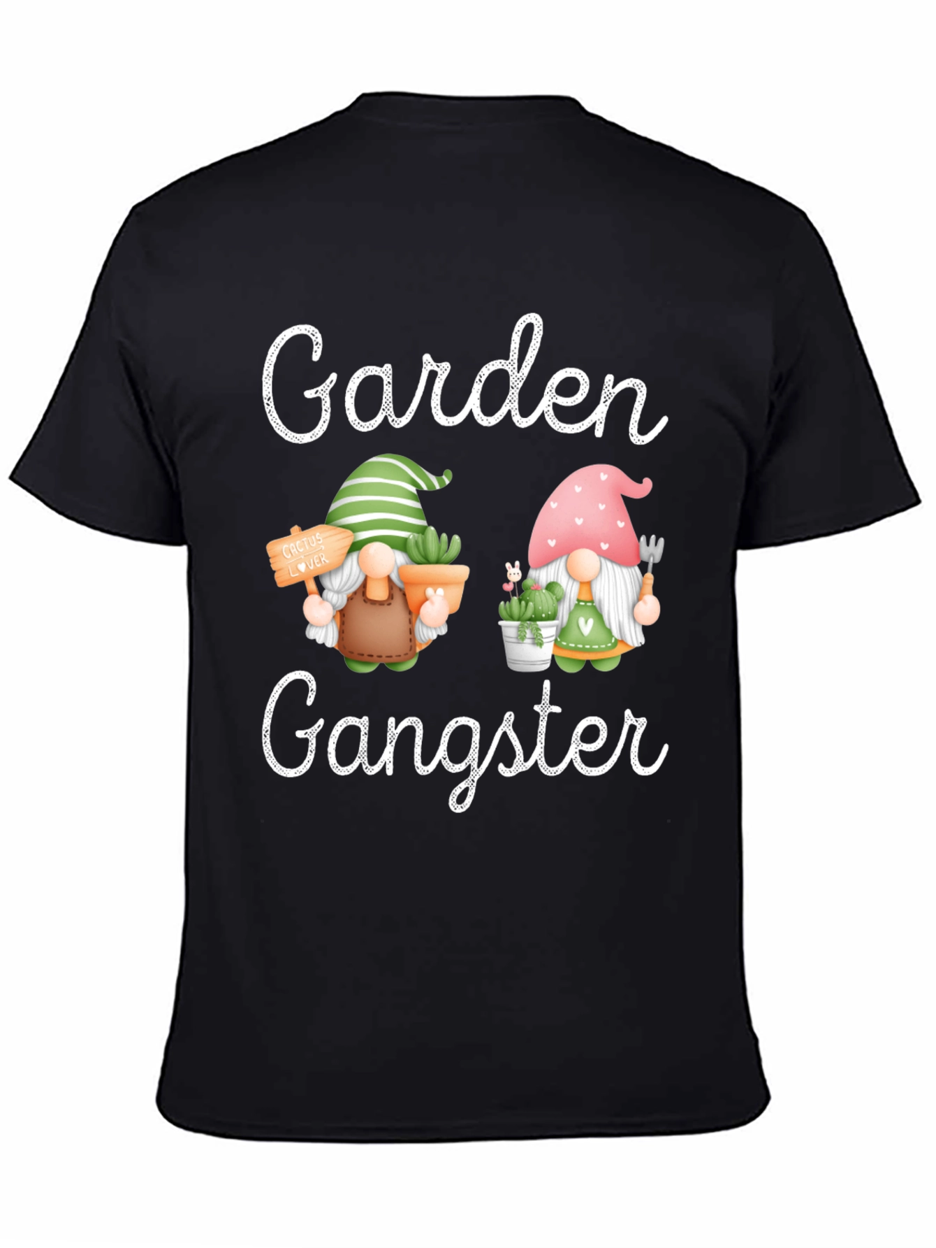 Garden Gangster T-Shirt - Novelty Gardener Humor