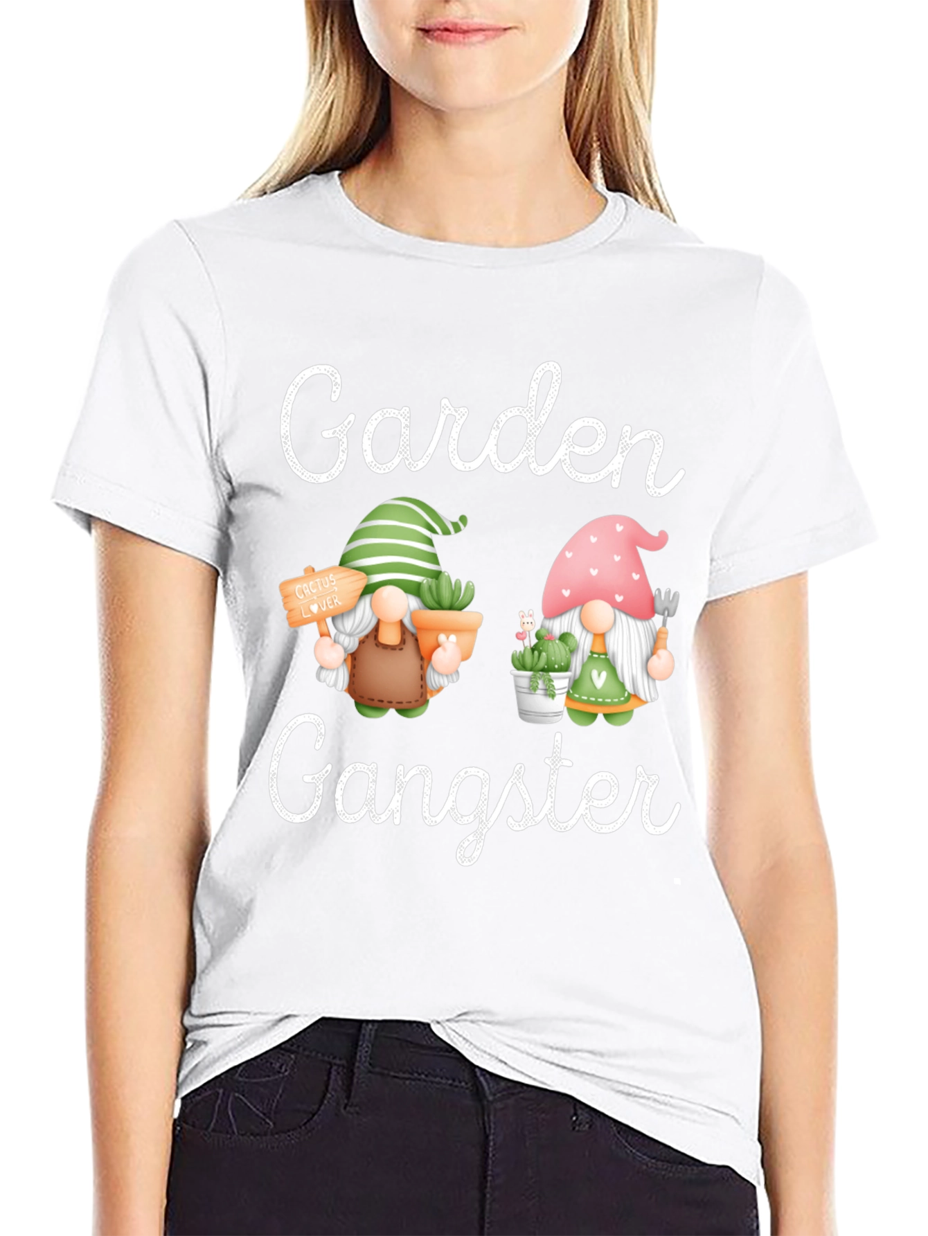 Garden Gangster T-Shirt - Novelty Gardener Humor