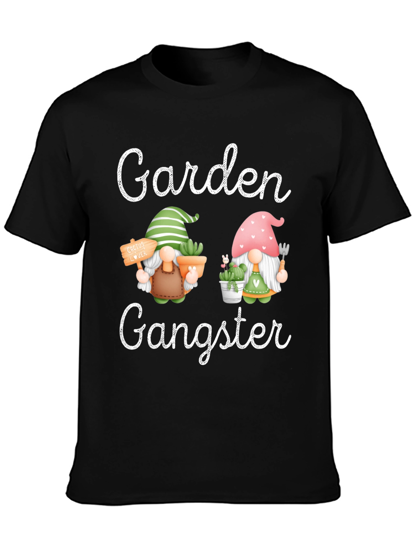 Garden Gangster T-Shirt - Novelty Gardener Humor