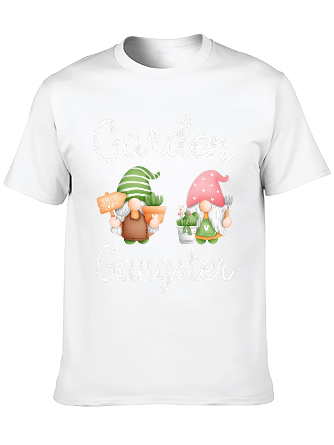Garden Gangster T-Shirt - Novelty Gardener Humor