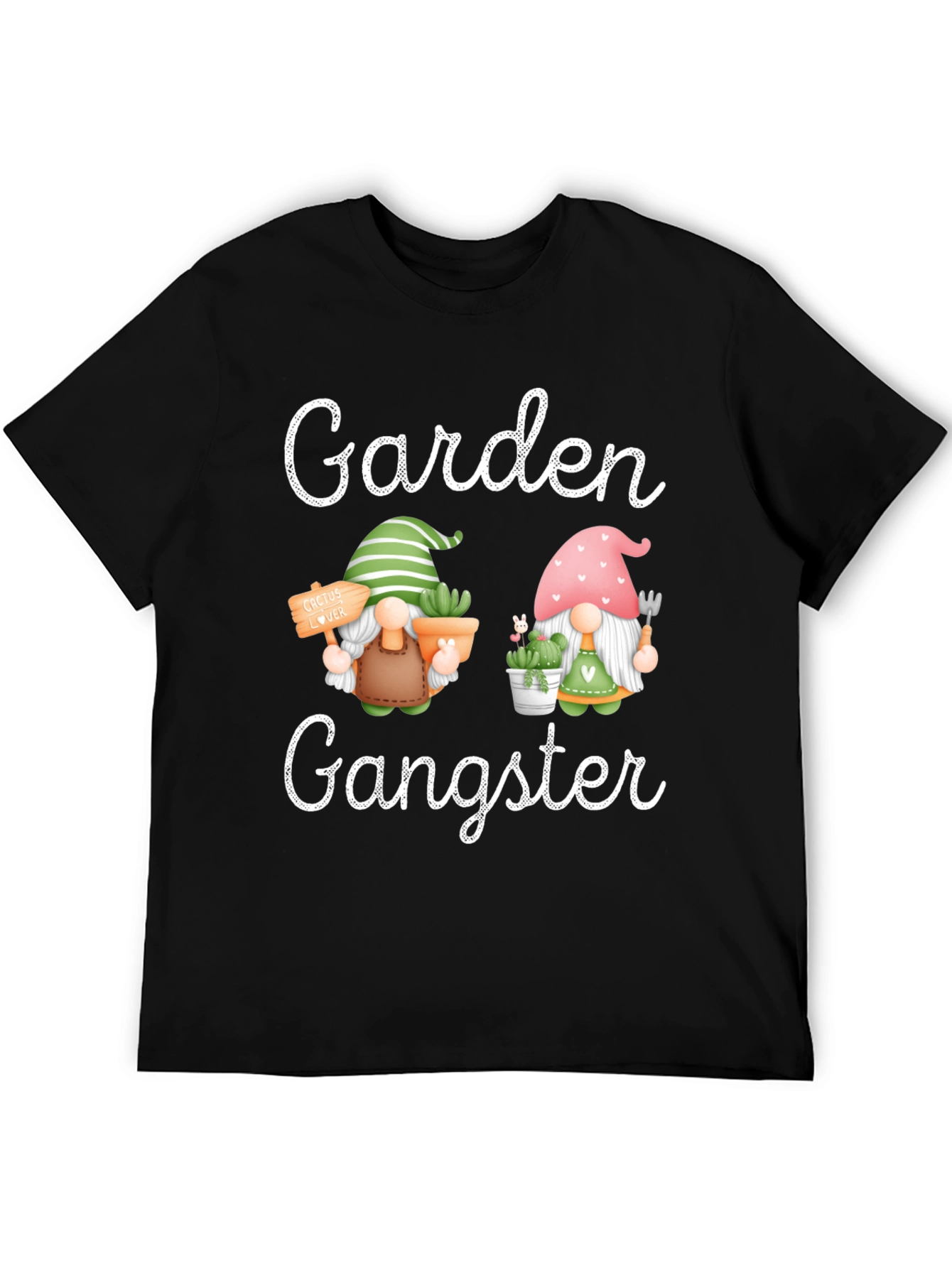 Garden Gangster T-Shirt - Novelty Gardener Humor