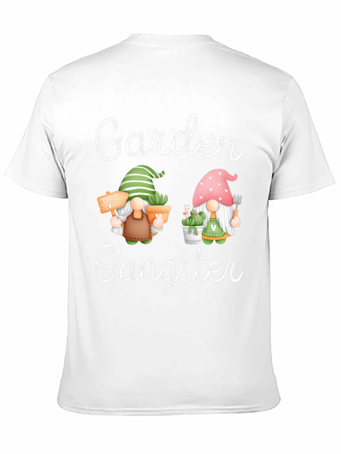 Garden Gangster T-Shirt - Novelty Gardener Humor