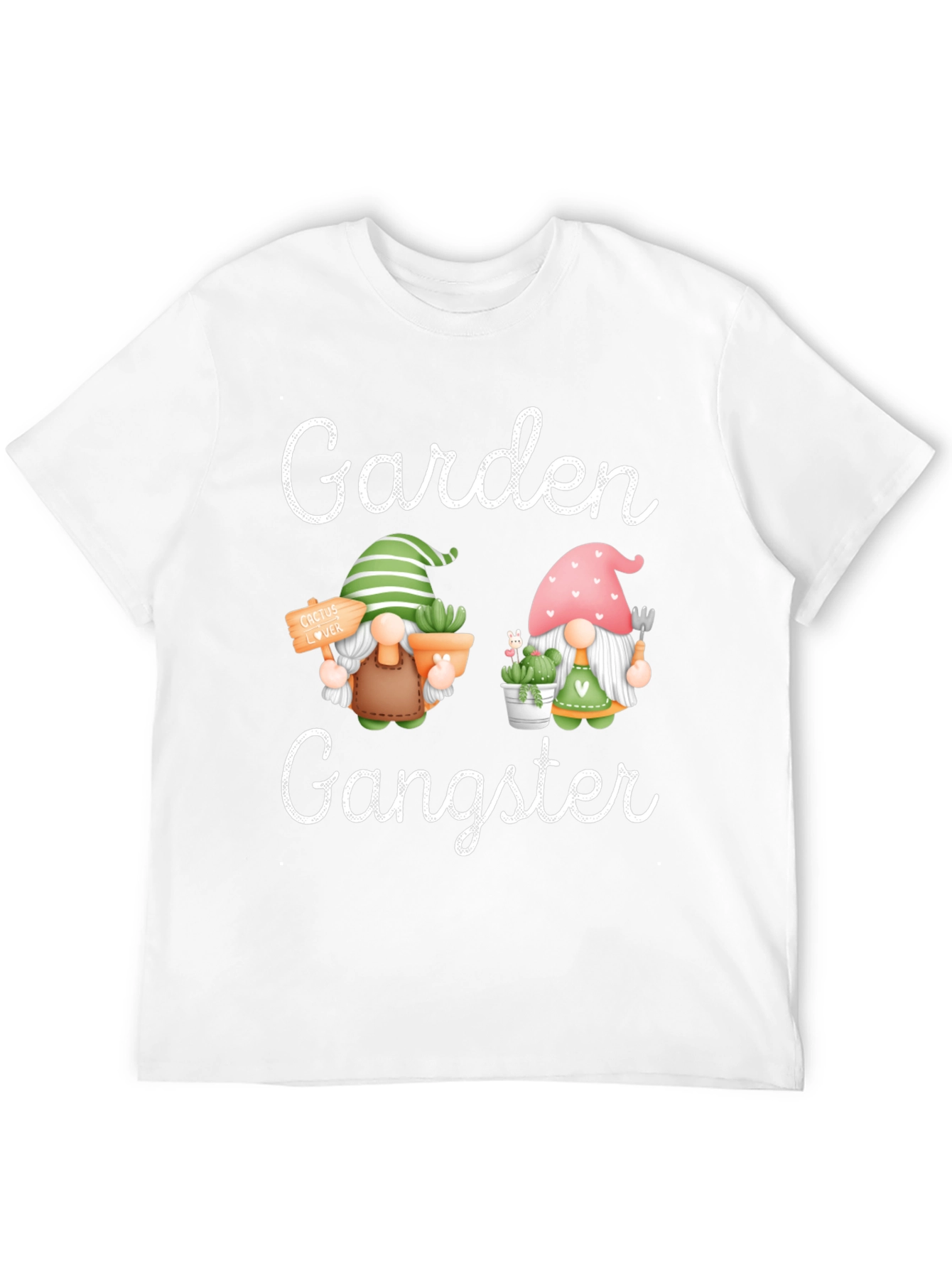 Garden Gangster T-Shirt - Novelty Gardener Humor