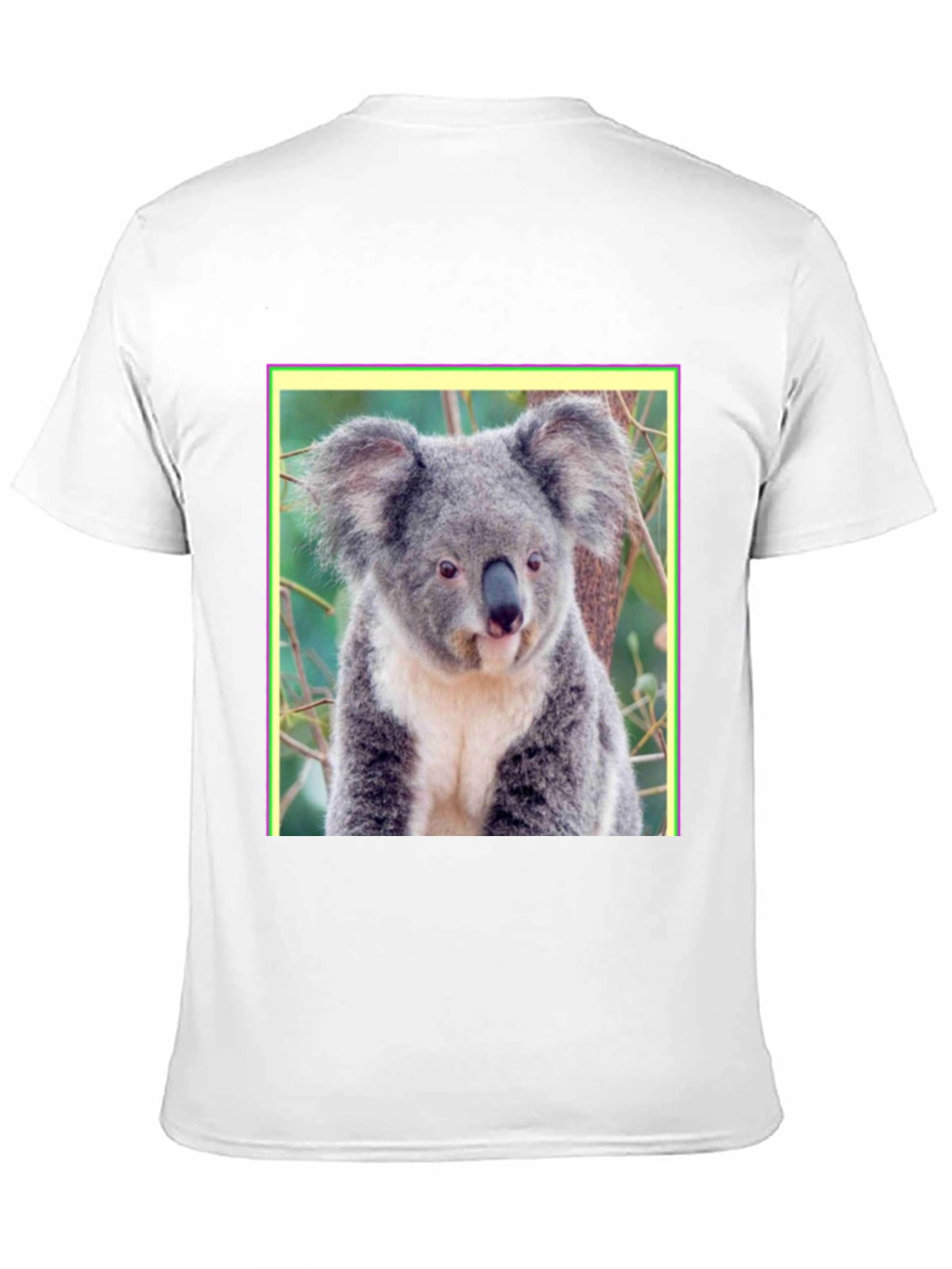 Koala Bear Graphic Tee - Mens Black T-Shirt