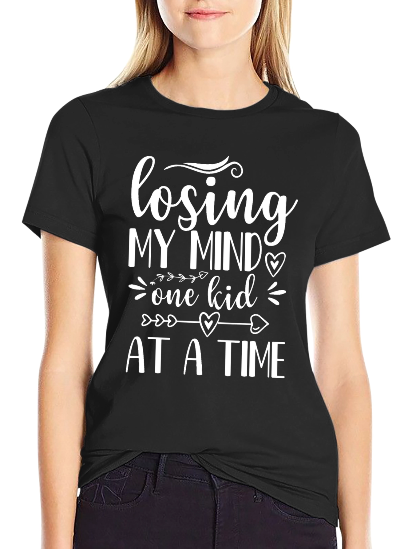 Losing My Mind One Kid at a Time Tee