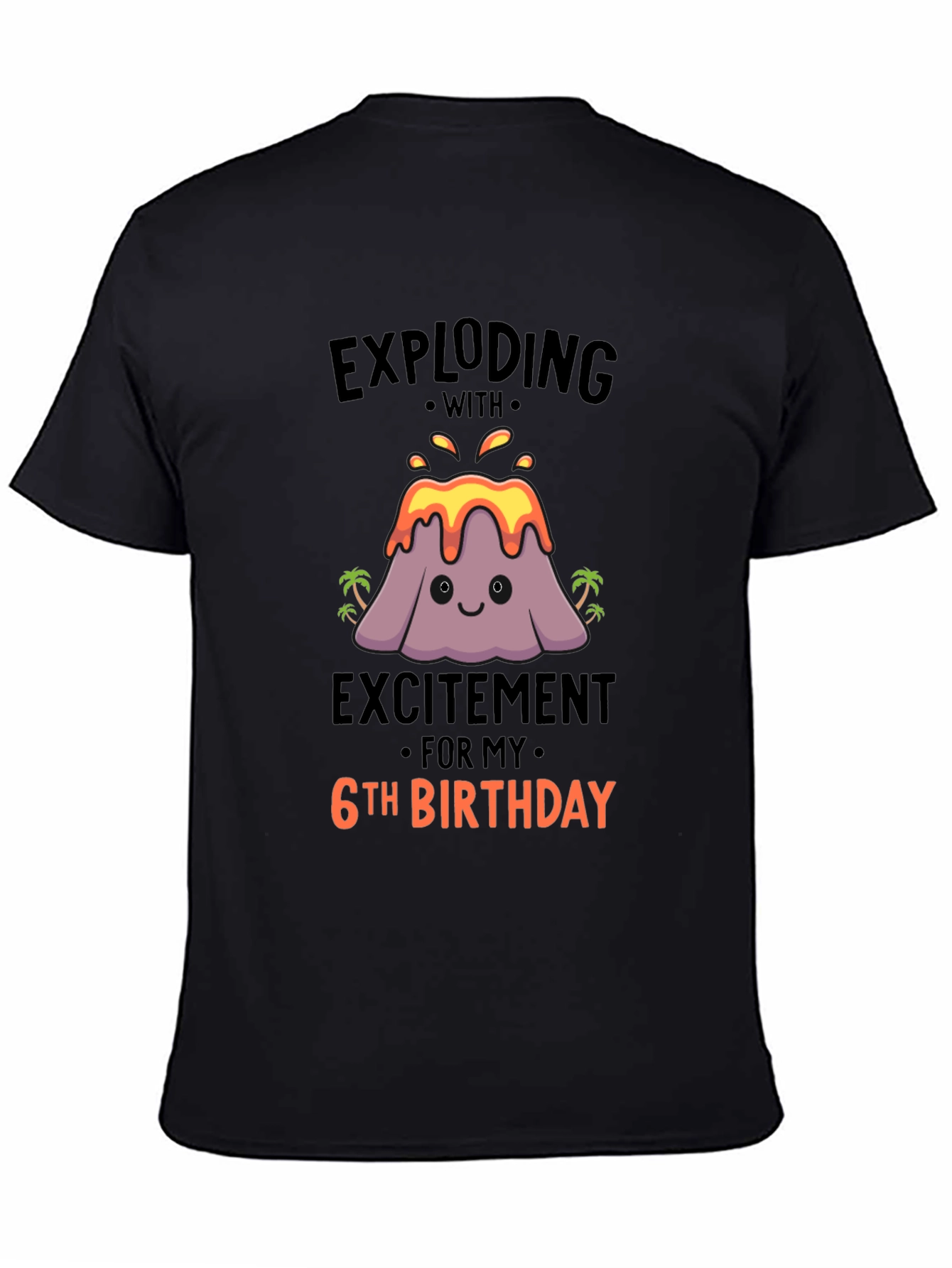 Exploding With Excitement 6th Birthday T-Shirt