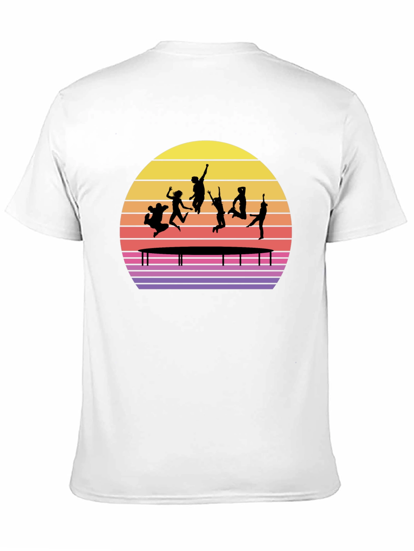 Trampoline Sunset Graphic Tee