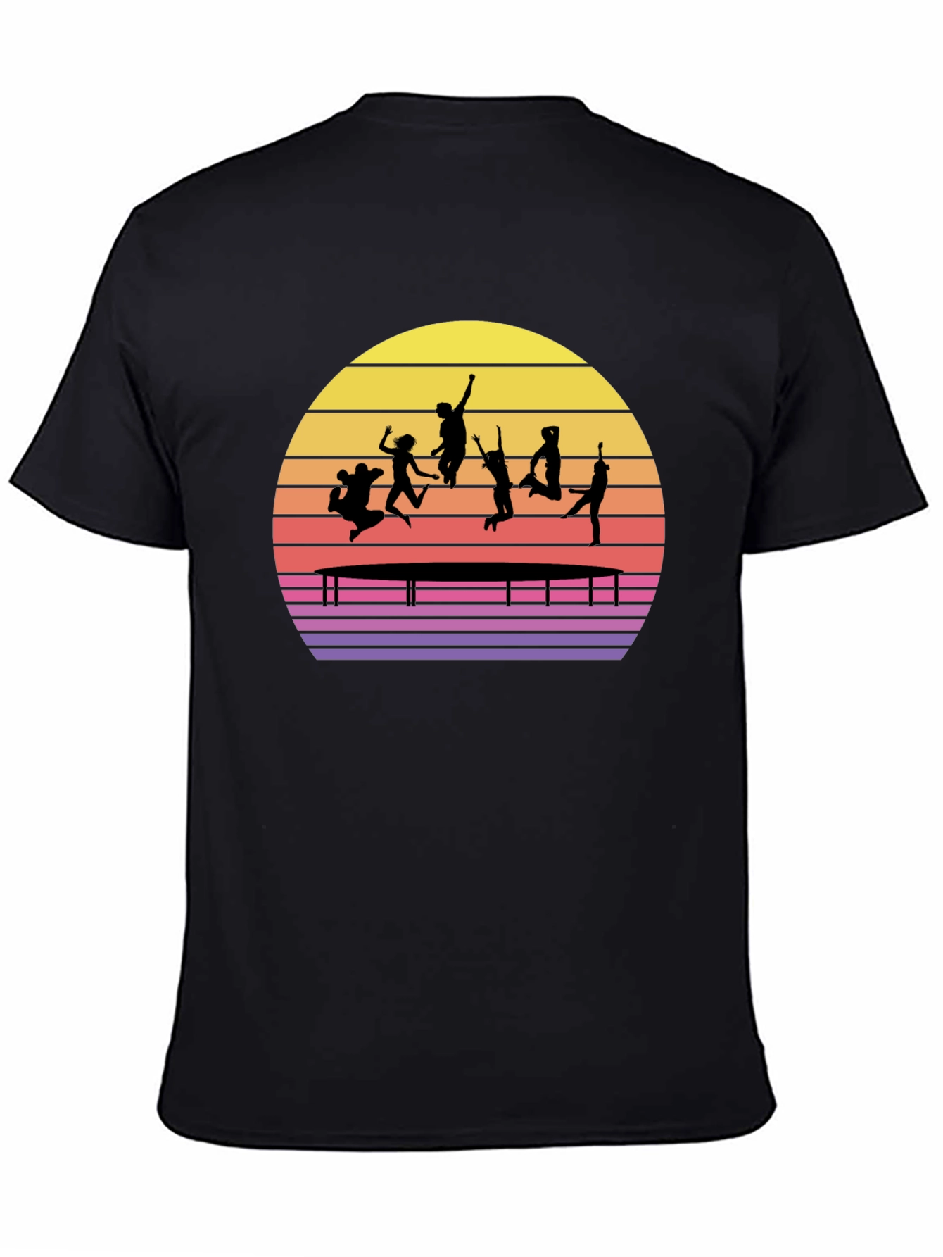 Trampoline Sunset Graphic Tee