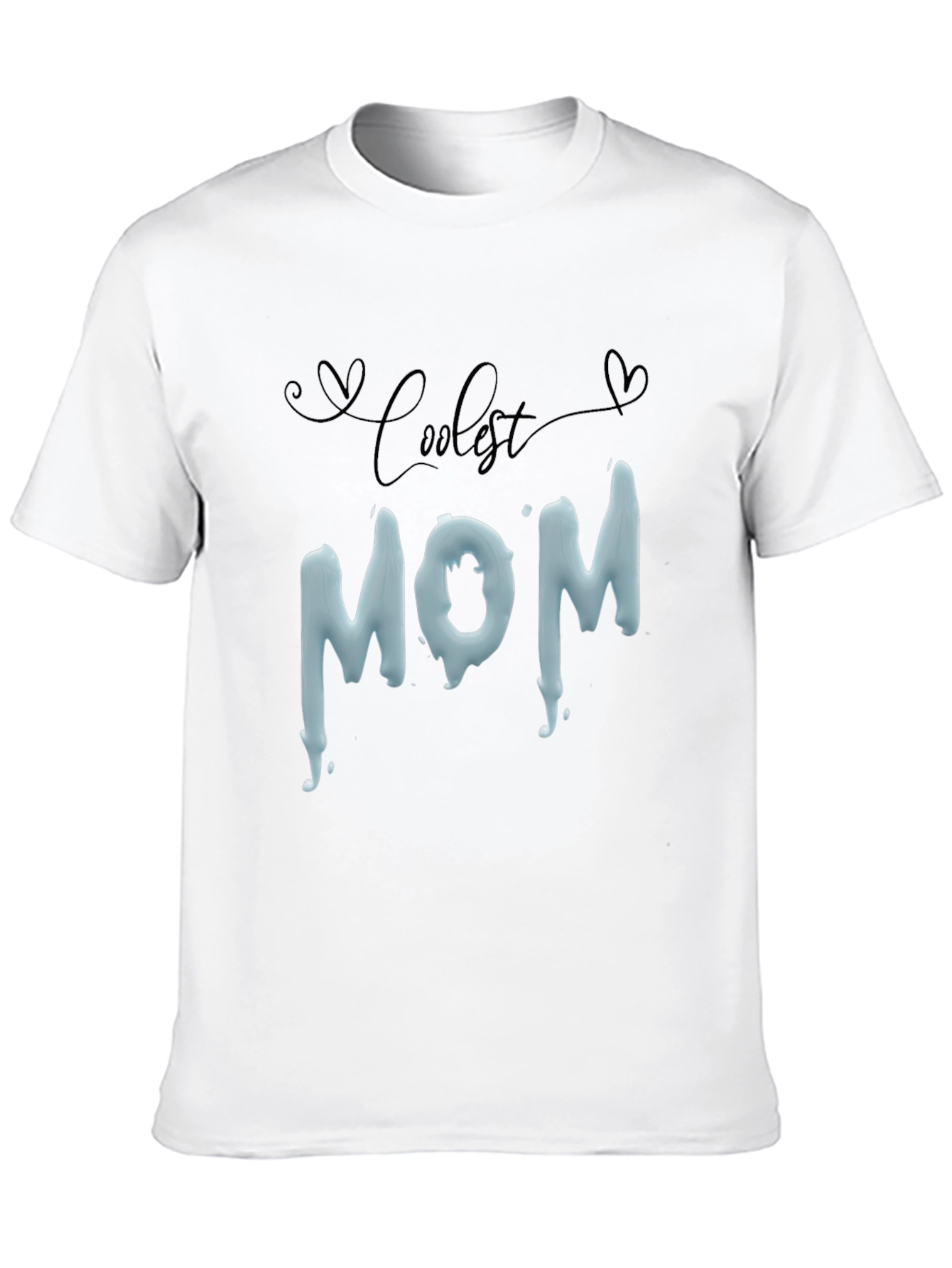 Coolest Mom Graphic Tee - Stylish Black T-Shirt