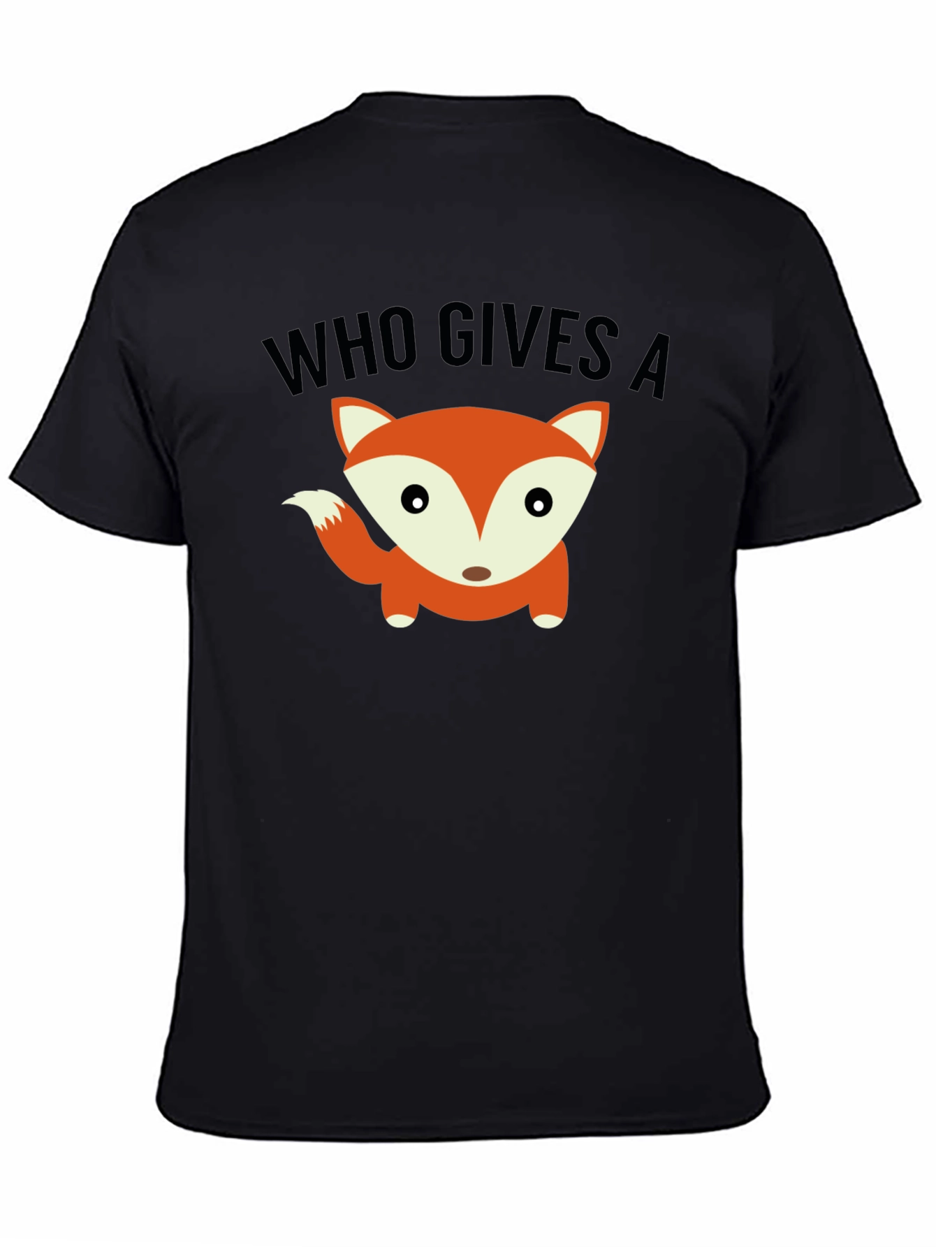 Who Gives a Fox Funny Graphic Tee