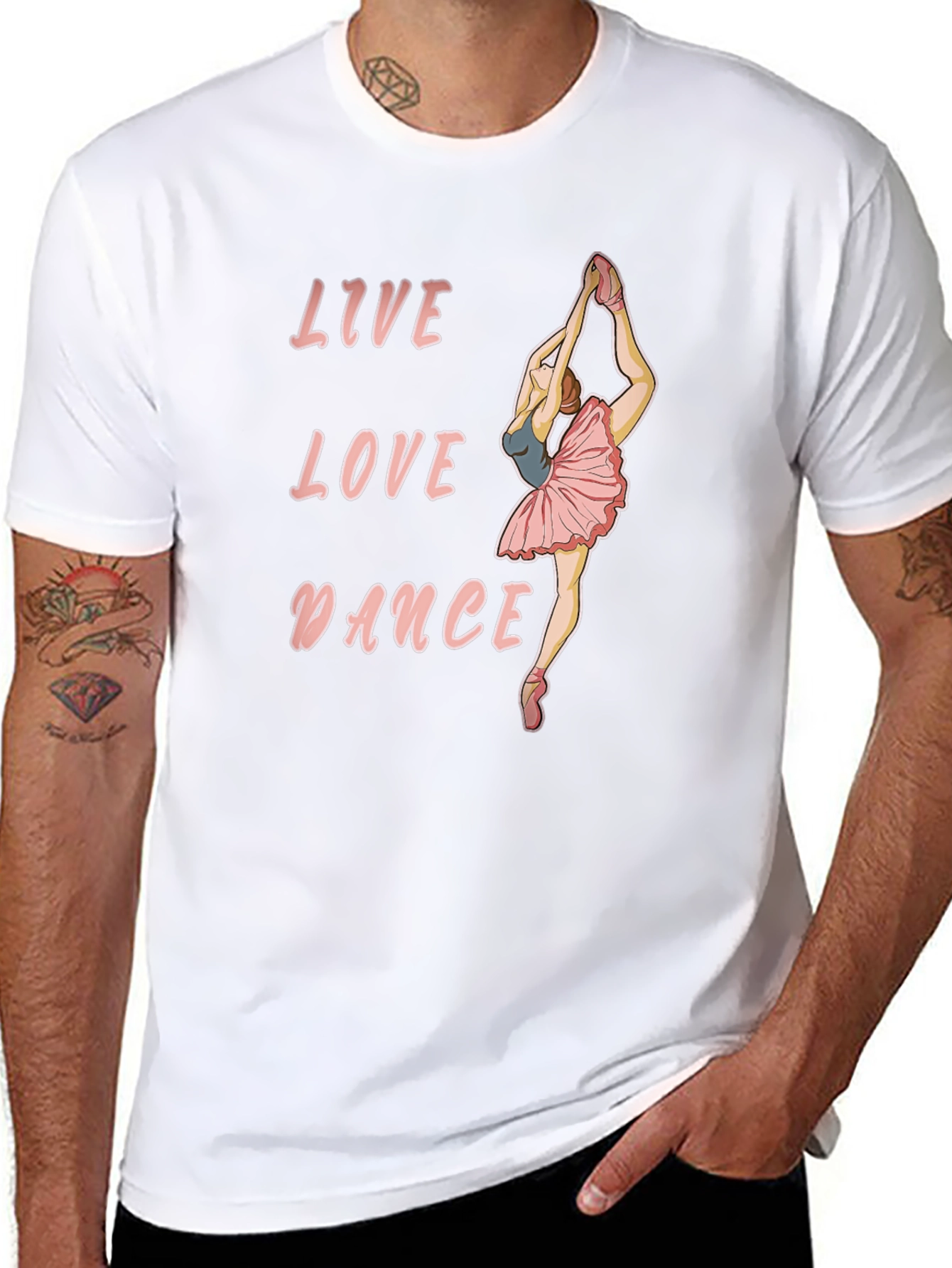 Live Love Dance Black T-Shirt