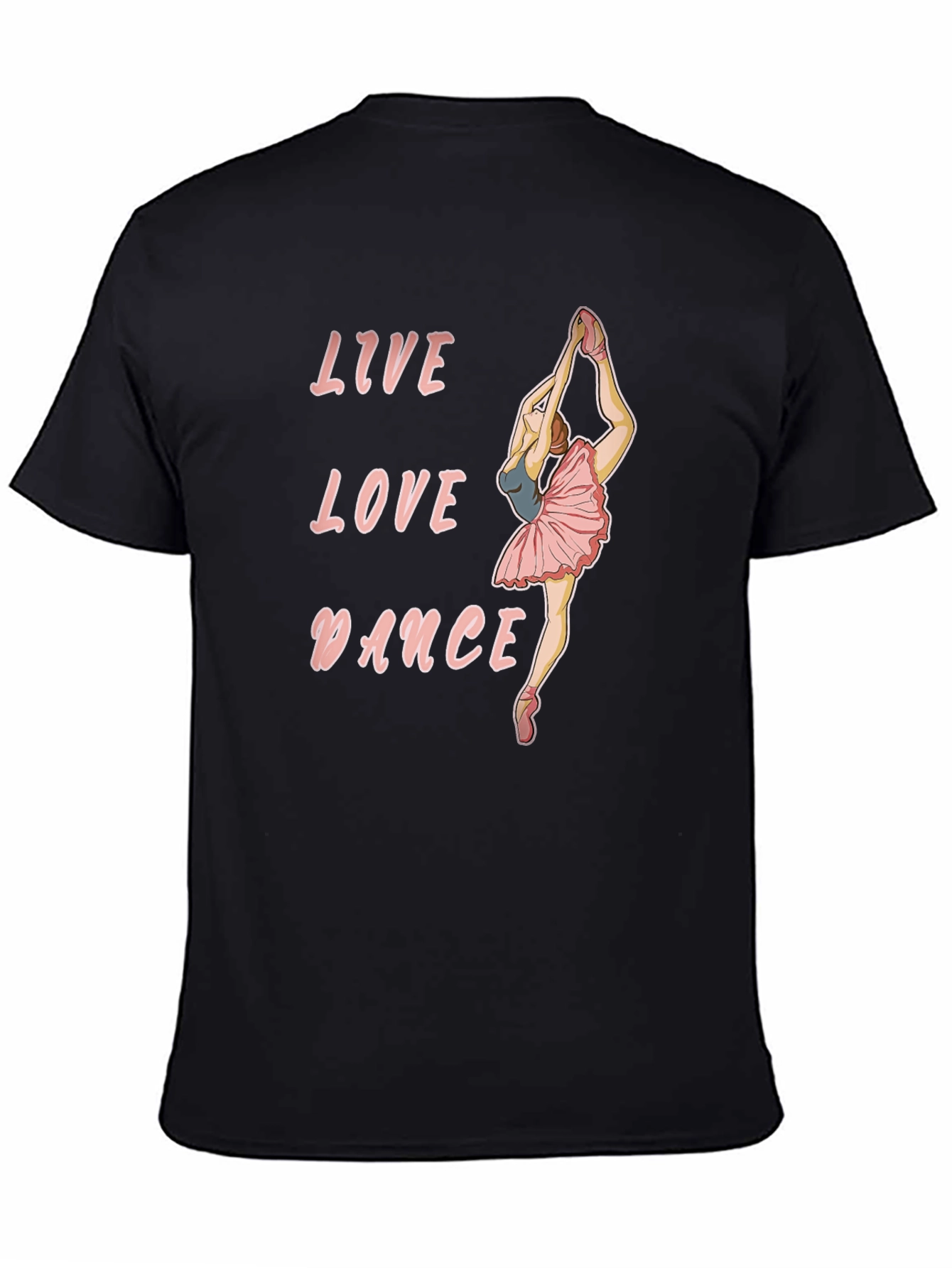 Live Love Dance Black T-Shirt