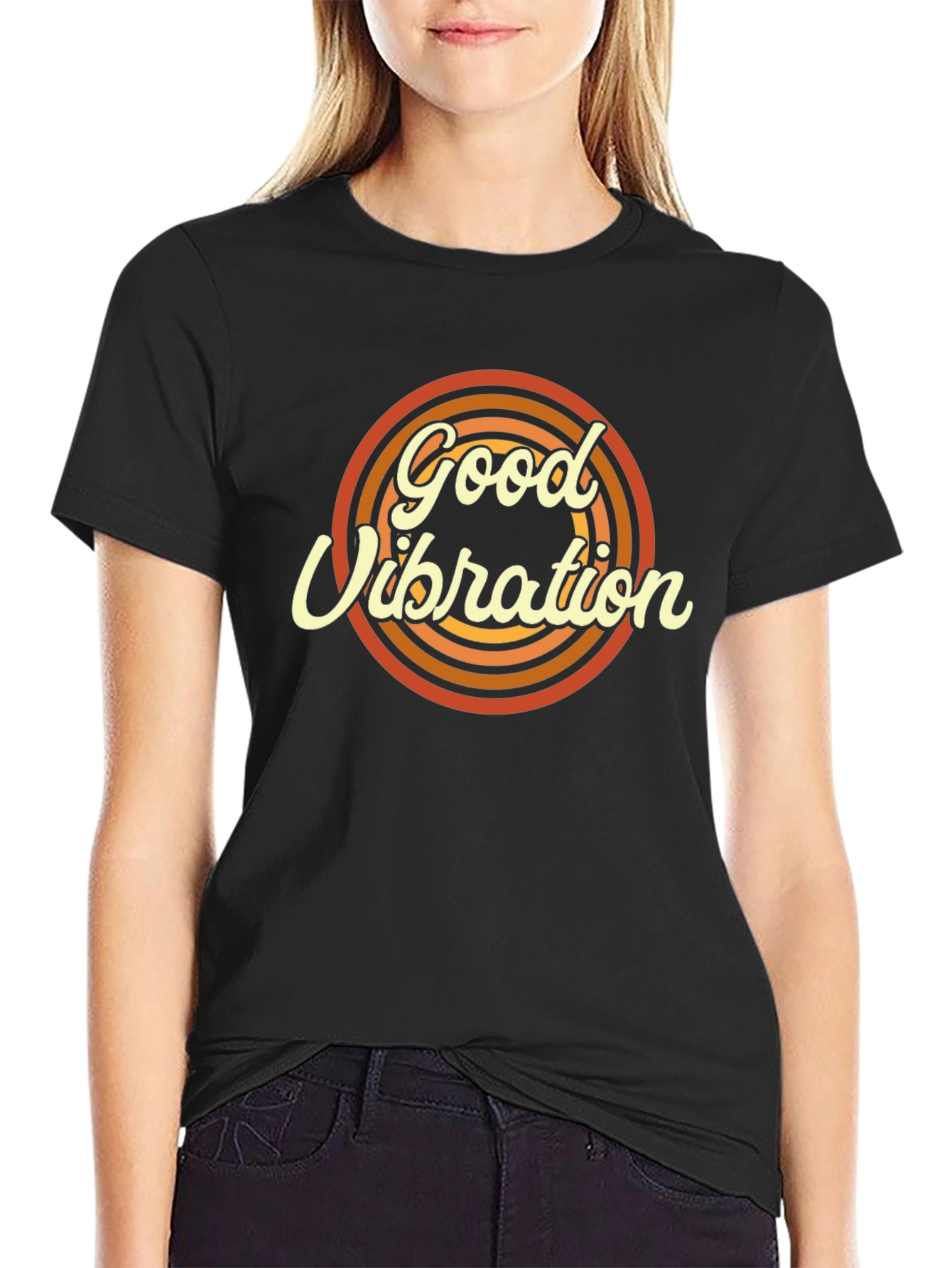 Retro Good Vibration Graphic Tee