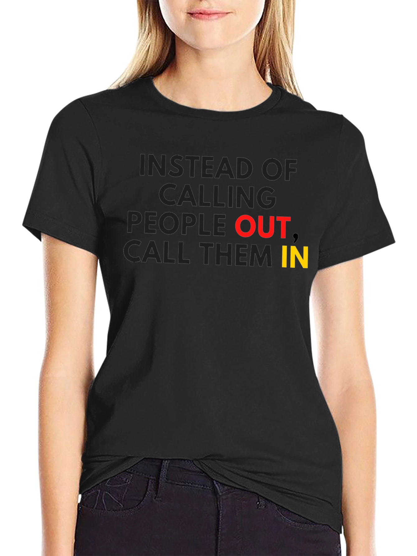 Call Them In - Motivational Graphic T-Shirt