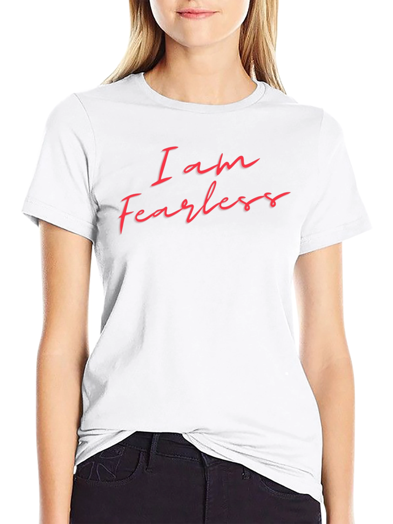 I Am Fearless Graphic Tee - Bold Statement Shirt
