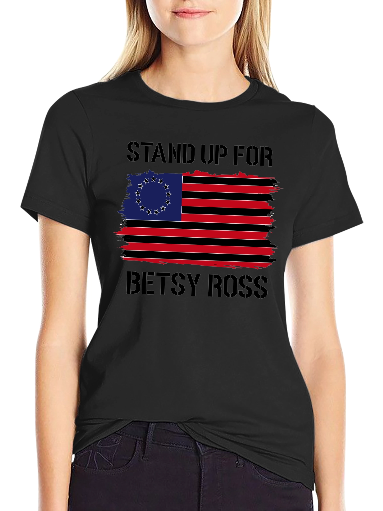 Stand Up for Betsy Ross Flag T-Shirt