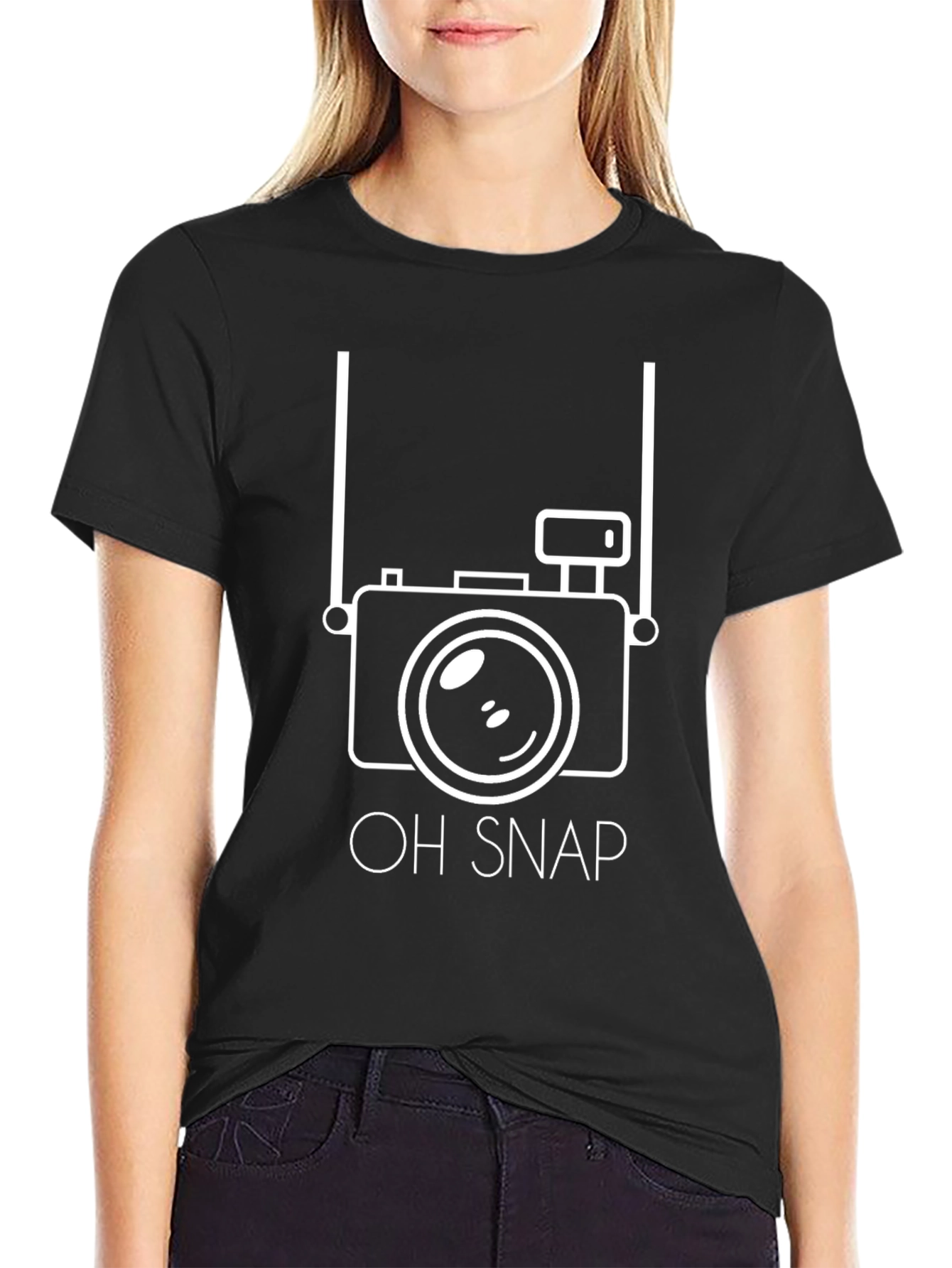 Oh Snap Camera Graphic Tee