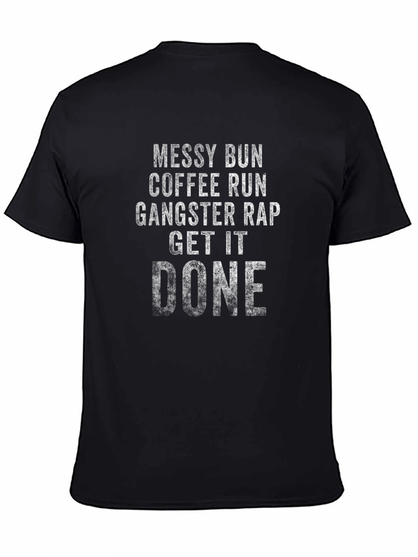 Messy Bun Coffee Run Graphic Tee