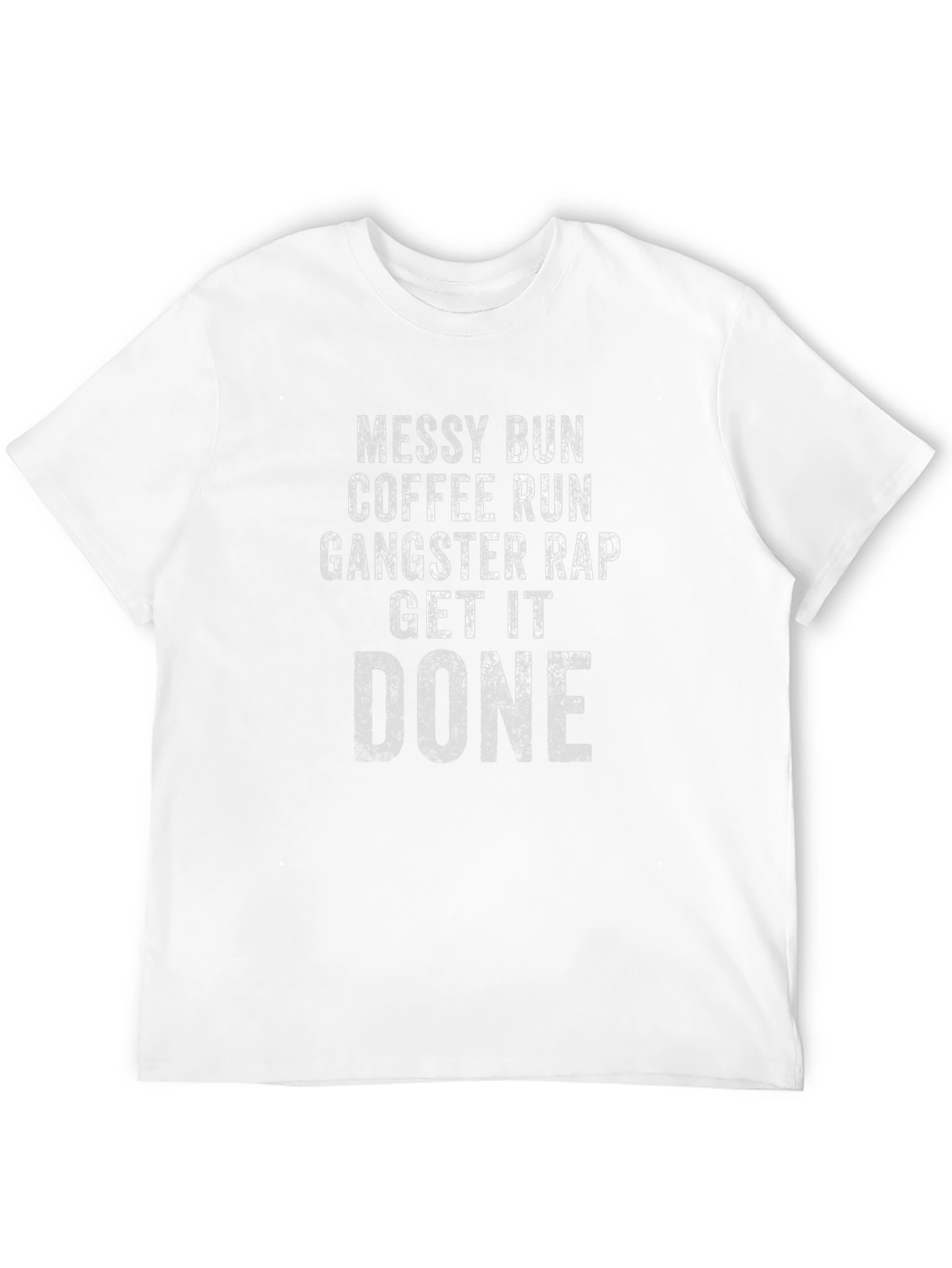 Messy Bun Coffee Run Graphic Tee