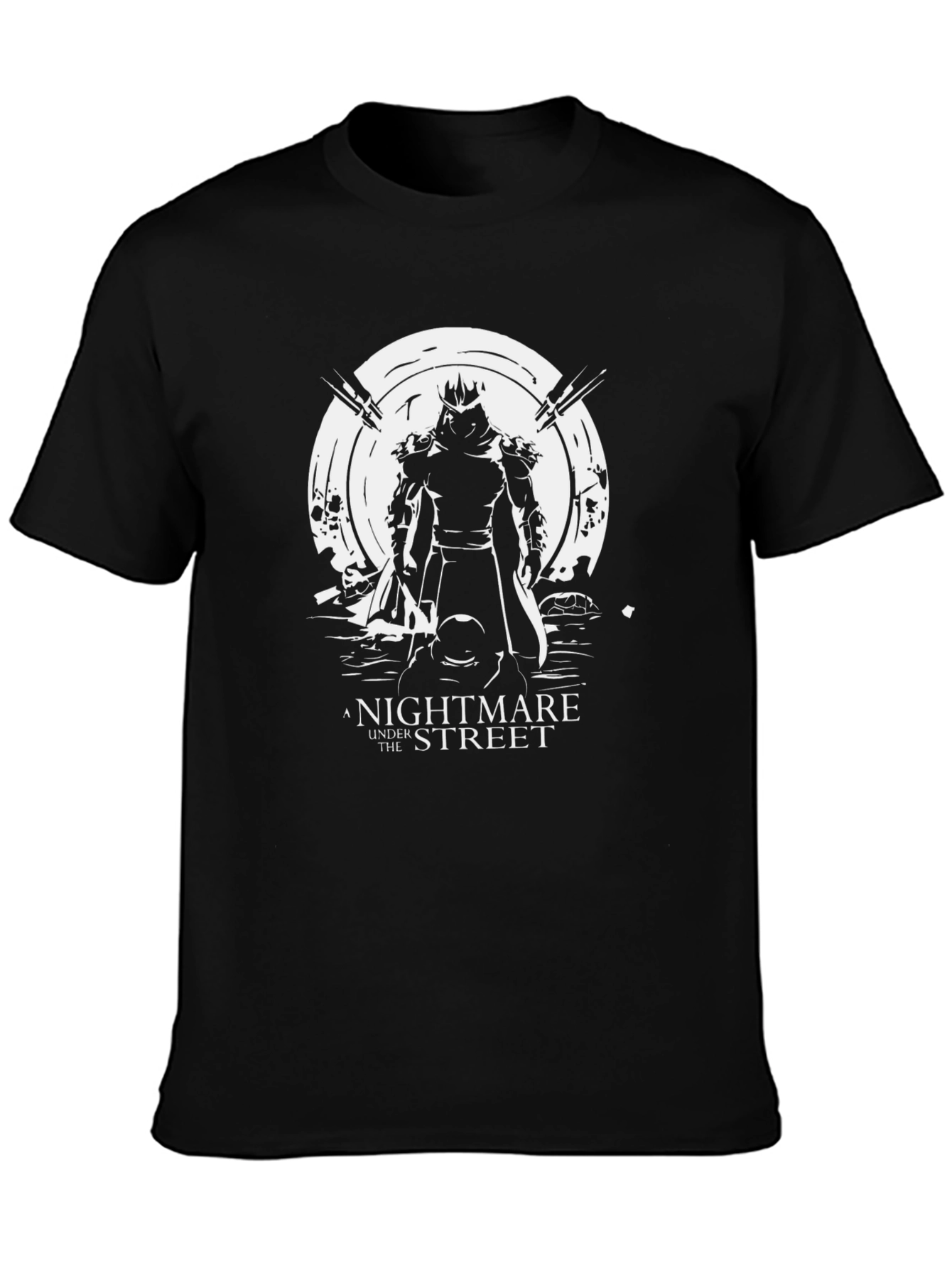 Nightmare Under the Street T-Shirt - Shredder Design