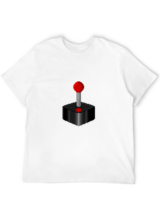 Retro Gaming Joystick T-Shirt - Classic Arcade Gamer Tee