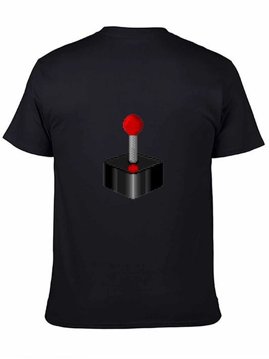 Retro Gaming Joystick T-Shirt - Classic Arcade Gamer Tee