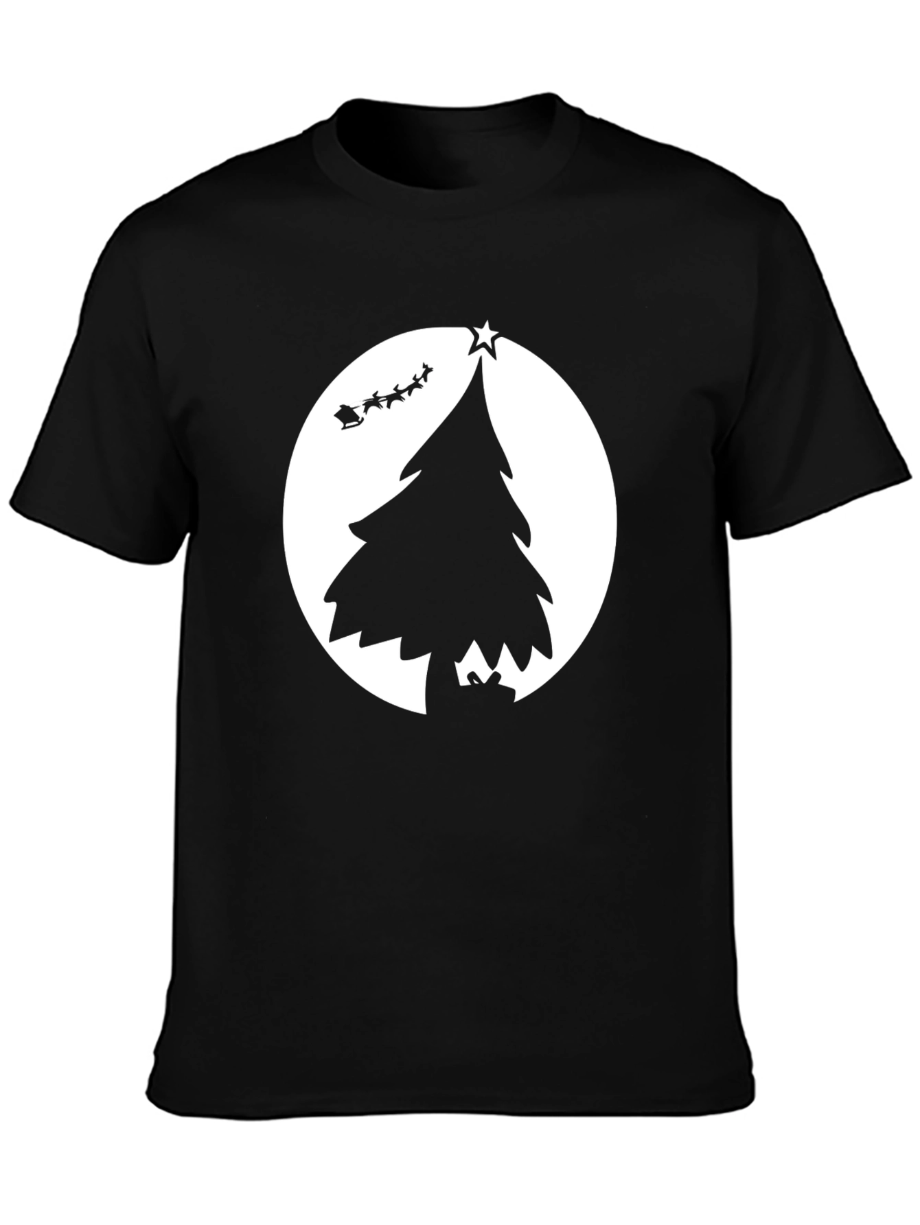 Christmas Tree Silhouette T-Shirt
