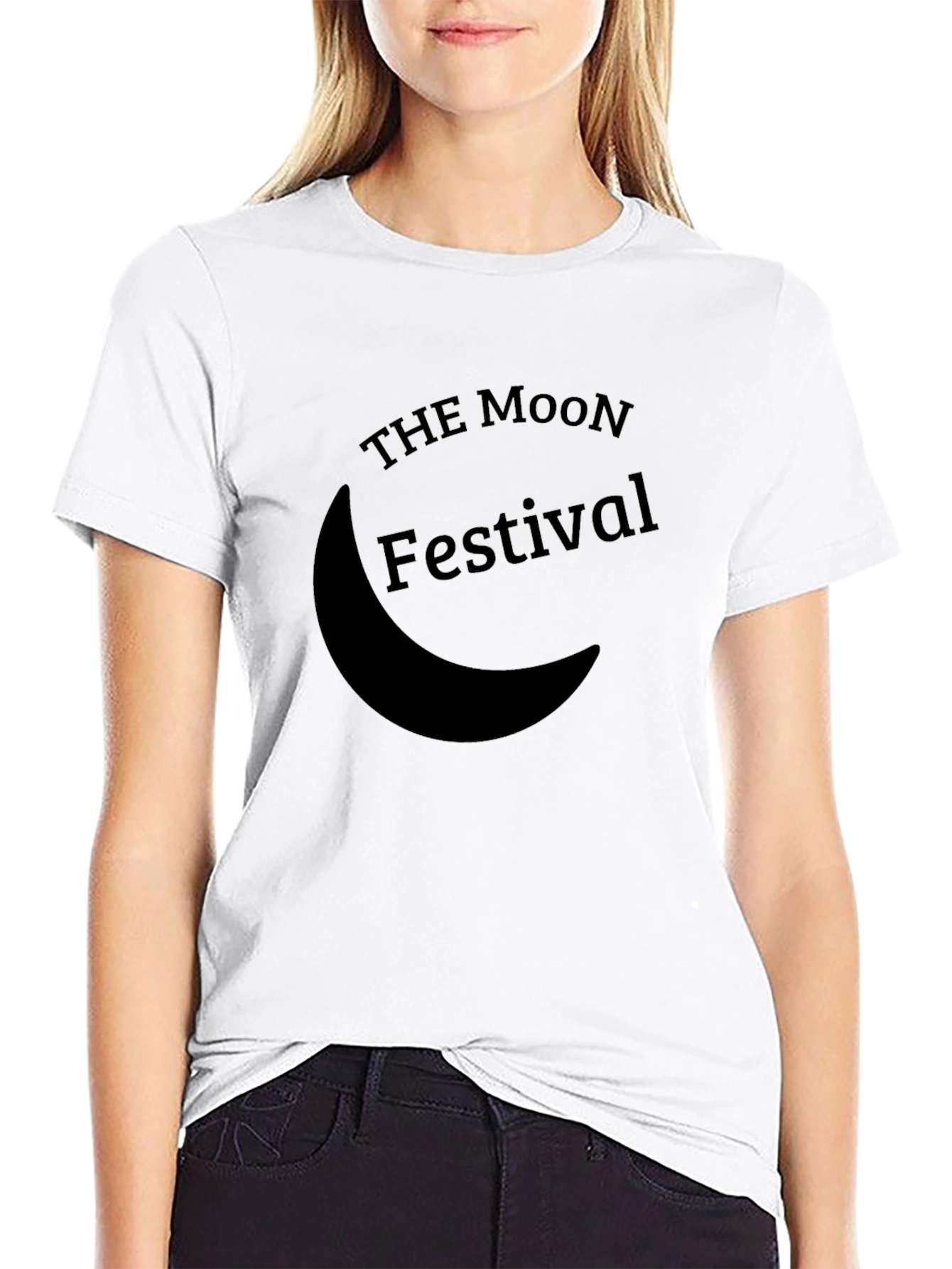 The Moon Festival Black T-Shirt