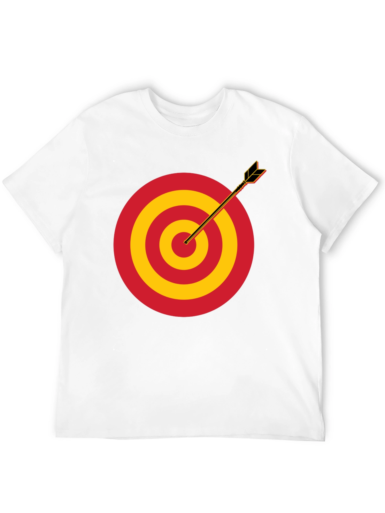 Target Practice T-Shirt - Black Cotton Tee