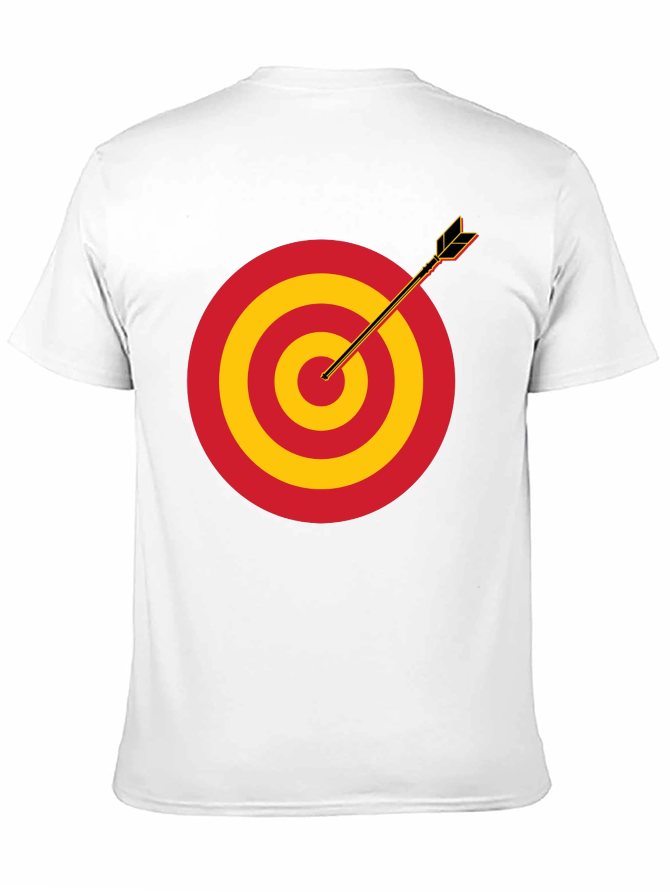 Target Practice T-Shirt - Black Cotton Tee