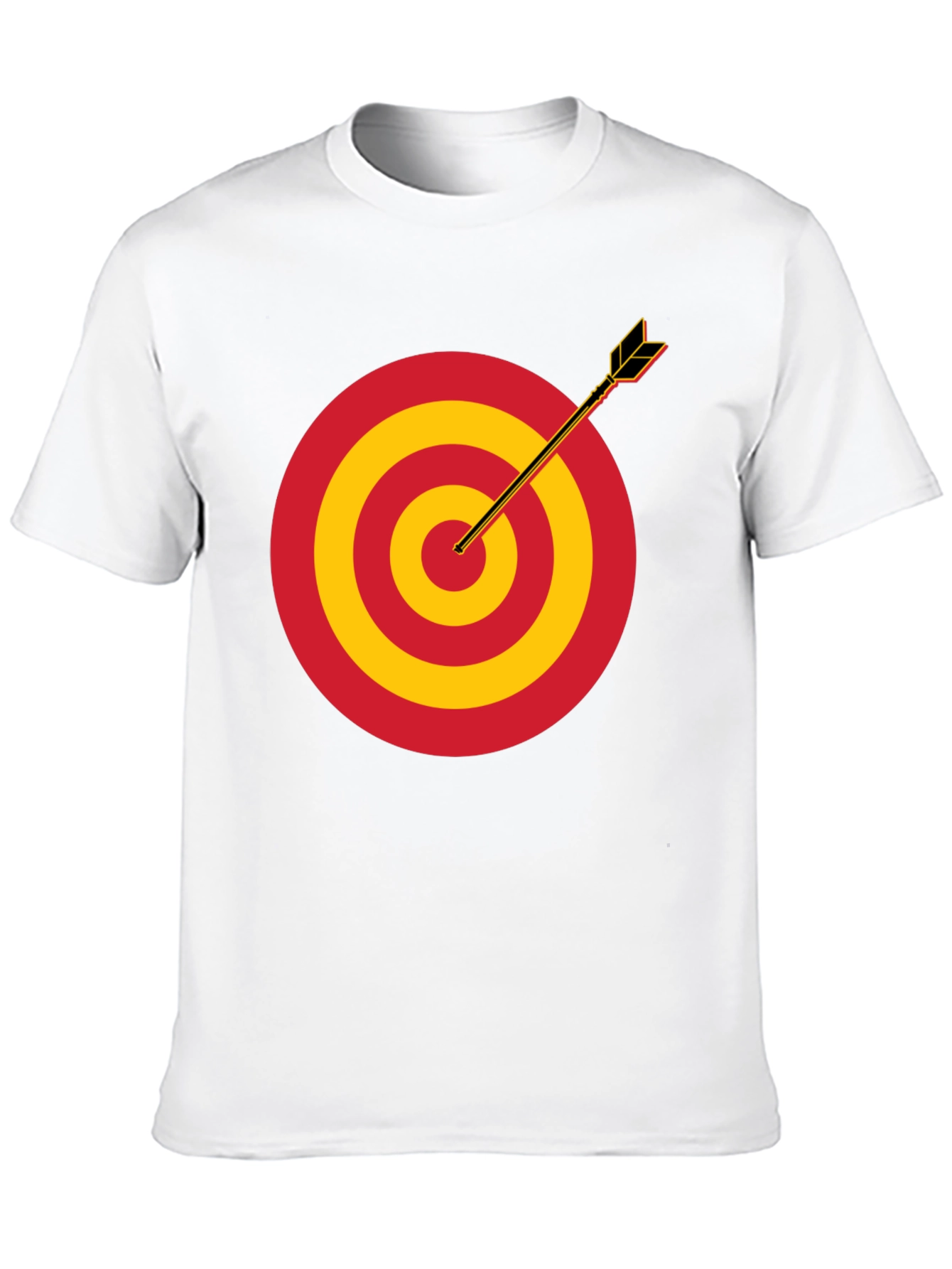 Target Practice T-Shirt - Black Cotton Tee