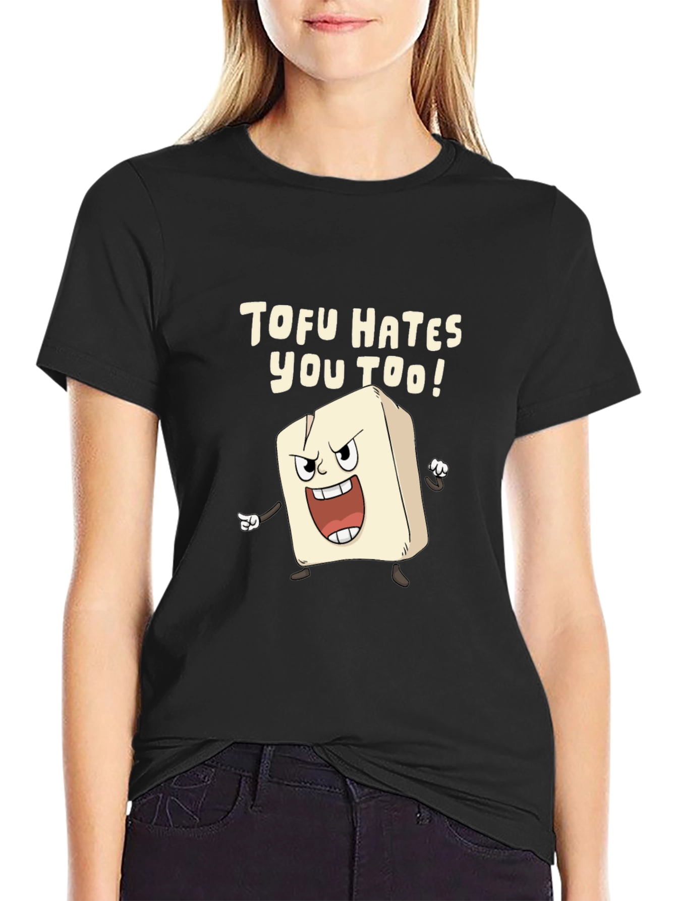 Tofu Hates You Too! Graphic Tee