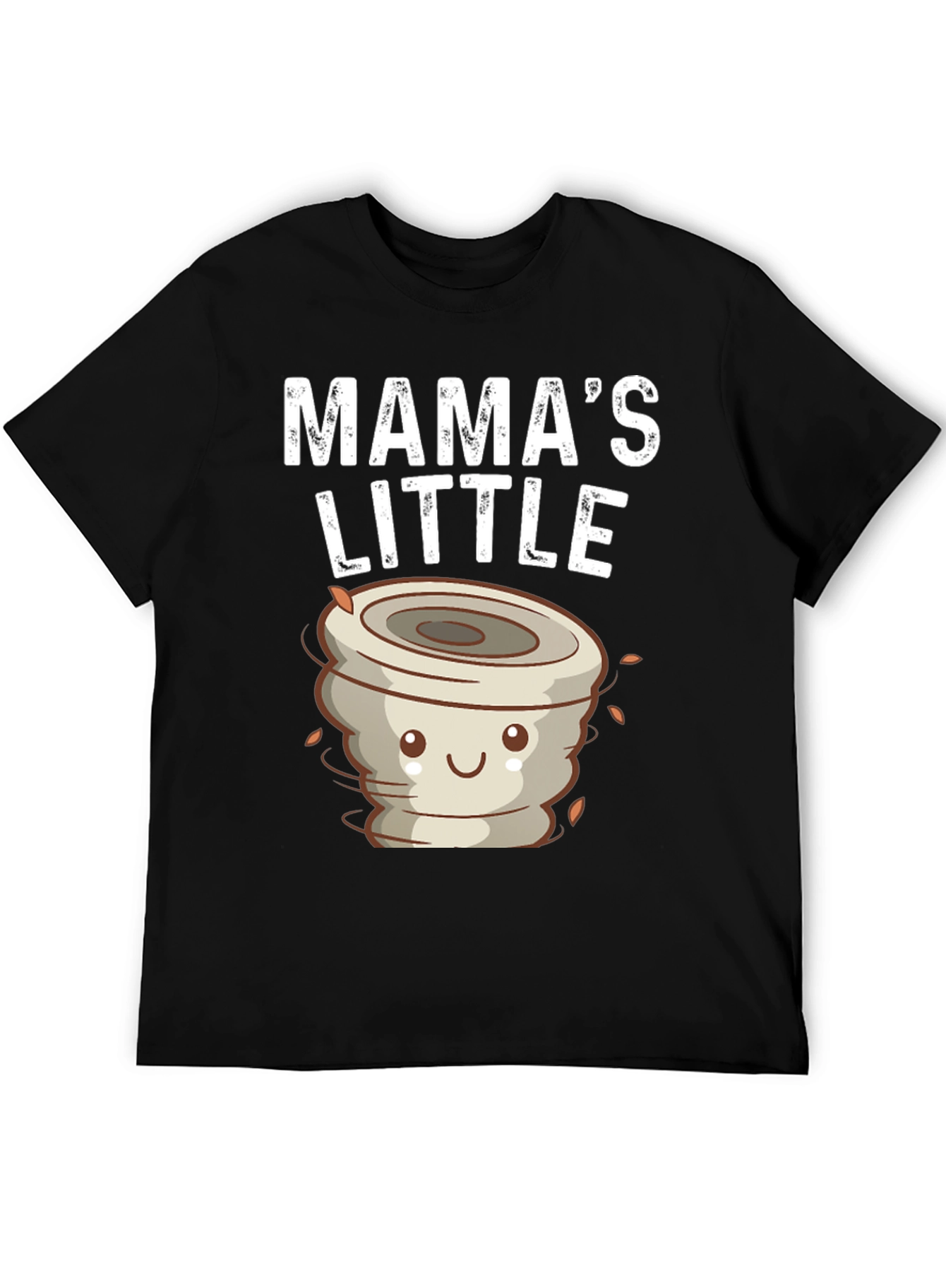 Mamas Little Tornado Black Graphic Tee